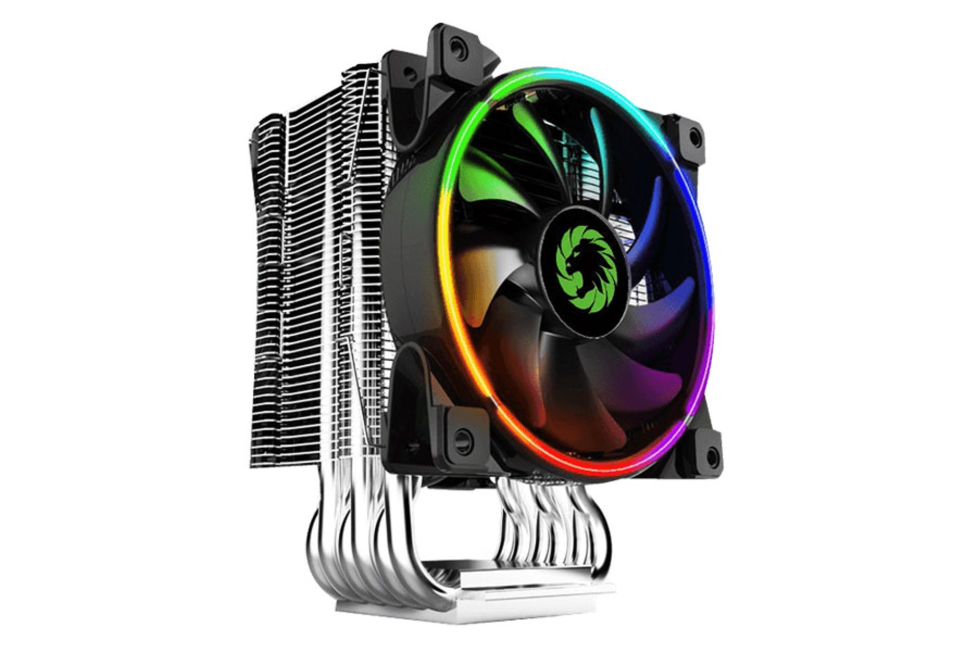 نمای جانبی خنک کننده پردازنده گیم مکس Gamma 500 Rainbow