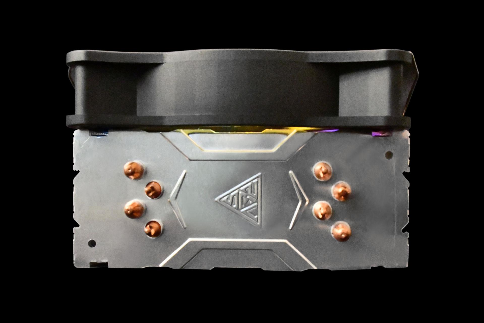 نمای بالای خنک کننده پردازنده گیم دیاس BOREAS E1-410 LITE