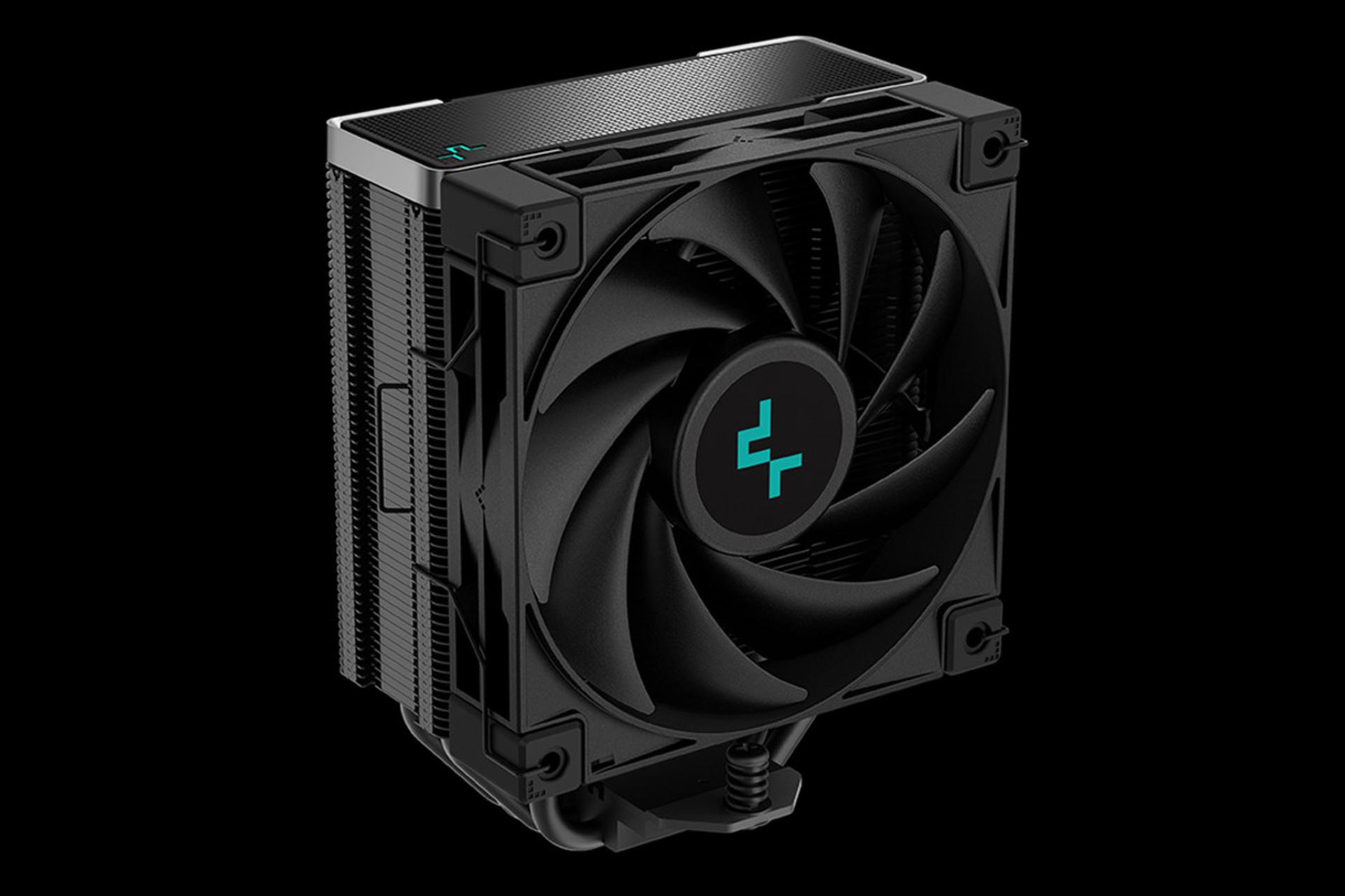 نمای چپ خنک کننده پردازنده دیپ کول AK400 ZERO DARK