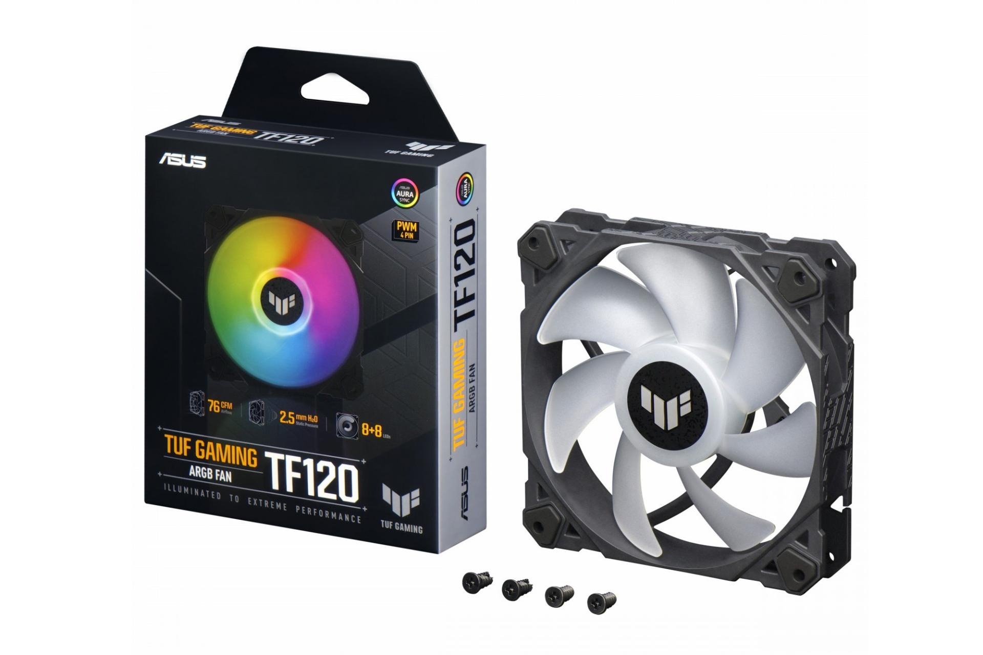 جعبه فن کیس ایسوس TUF Gaming TF120 ARGB