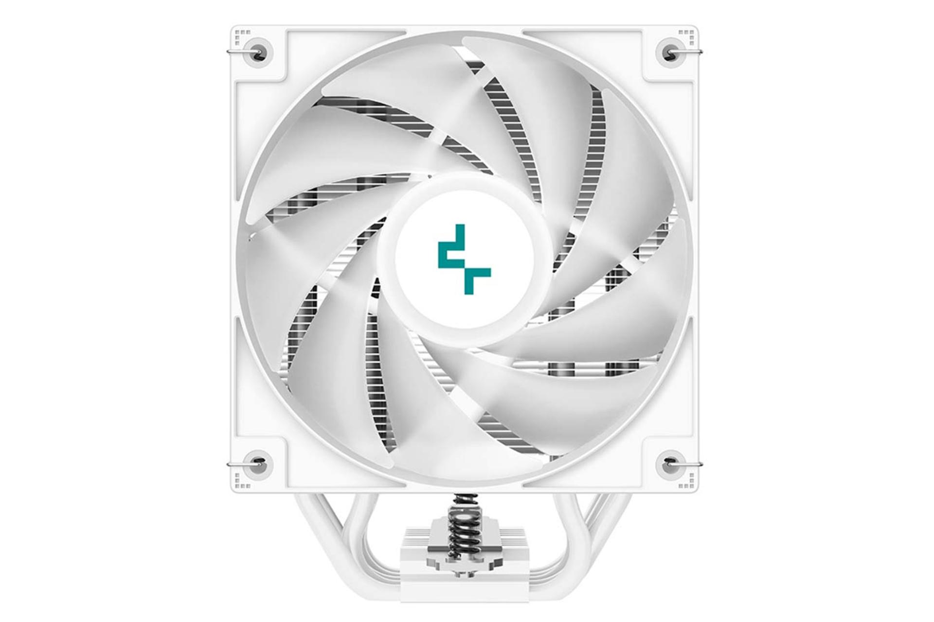خنک کننده پردازنده دیپ کول AG500 WH ARGB نمای فن