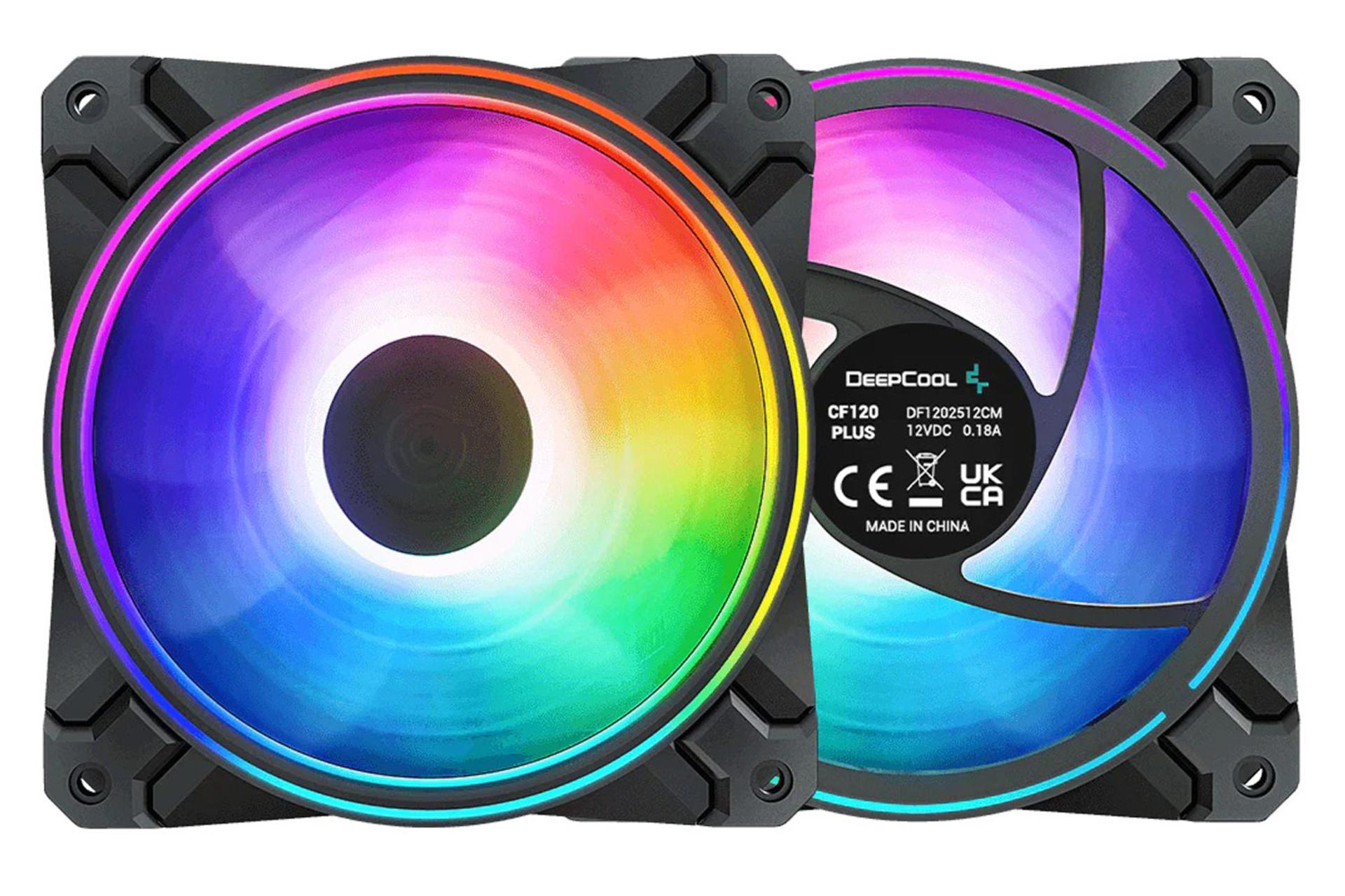فن کیس دیپ کول CF120 PLUS مشکی