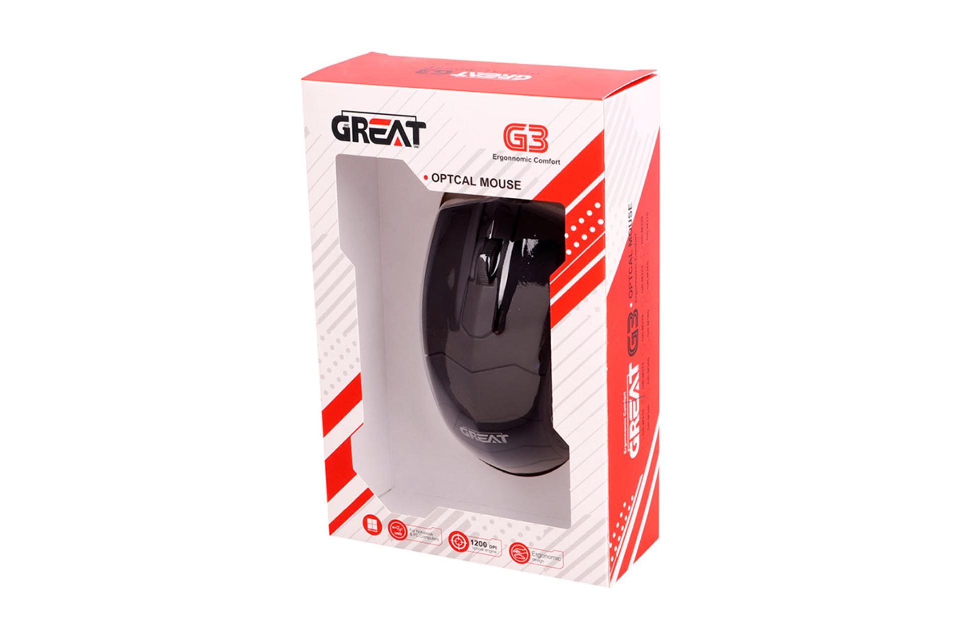 جعبه ماوس گریت GREAT GR-M315