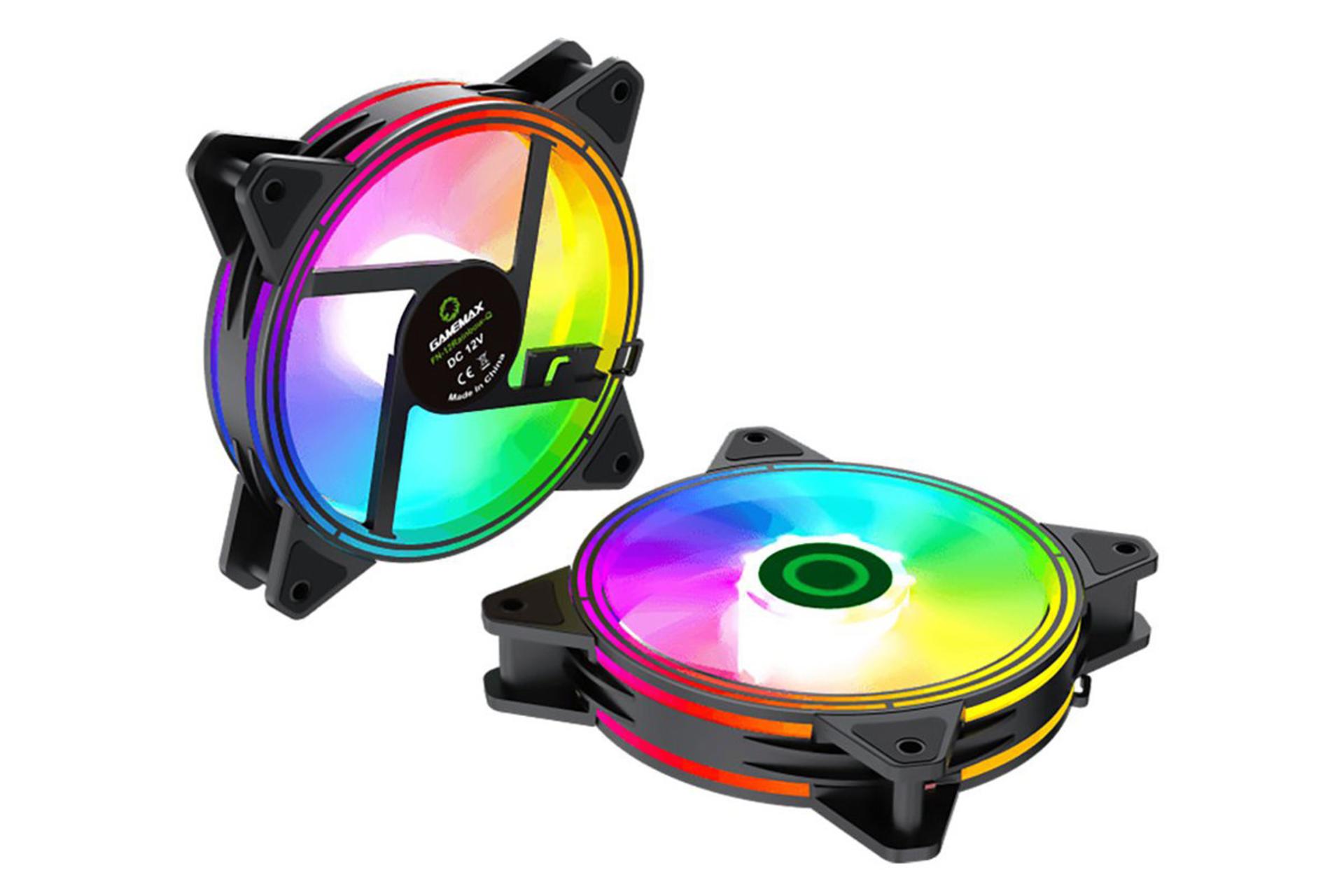 نمای جانبی ن کیس گیم مکس RQ300 ARGB