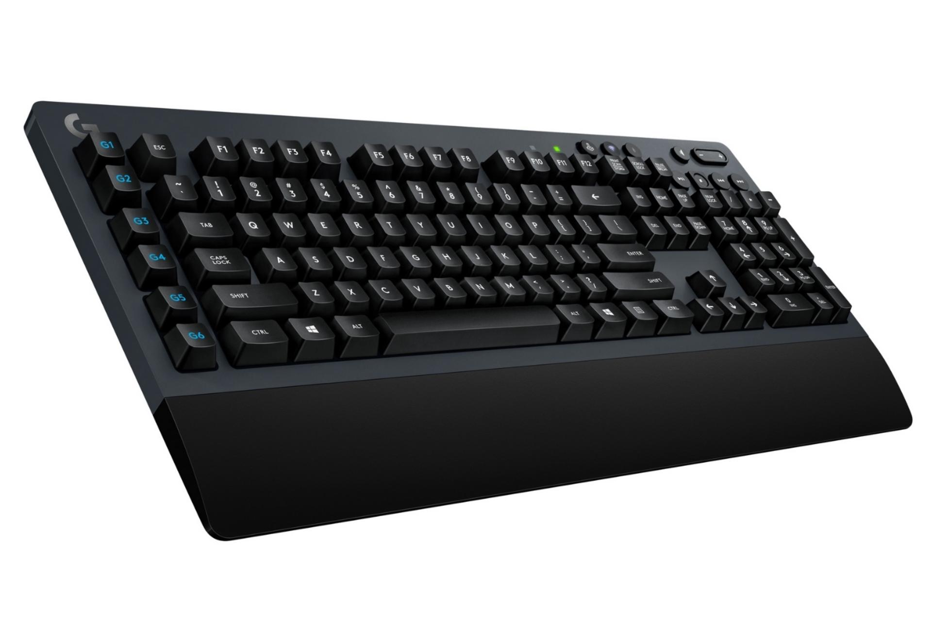 نمای سمت چپ کیبورد بی سیم Logitech G613