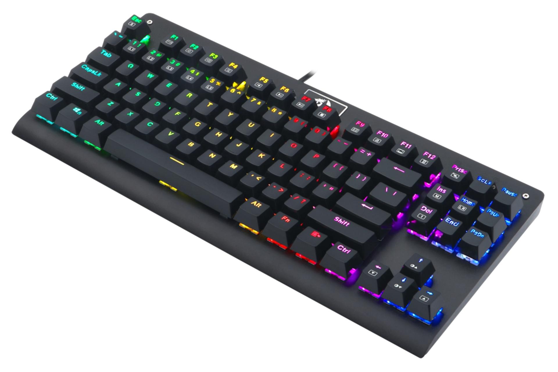 نمای راست کیبورد ردراگون Redragon K568 RGB Dark Avenger