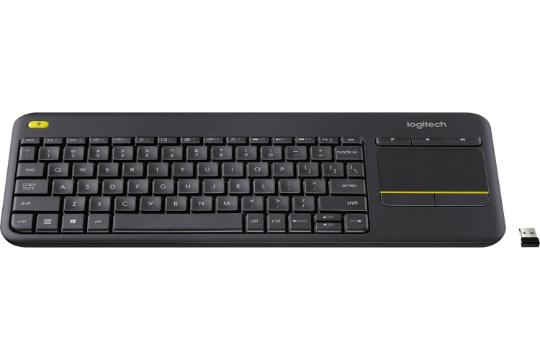کیبورد Logitech K400 Plus به همراه دانگل USB