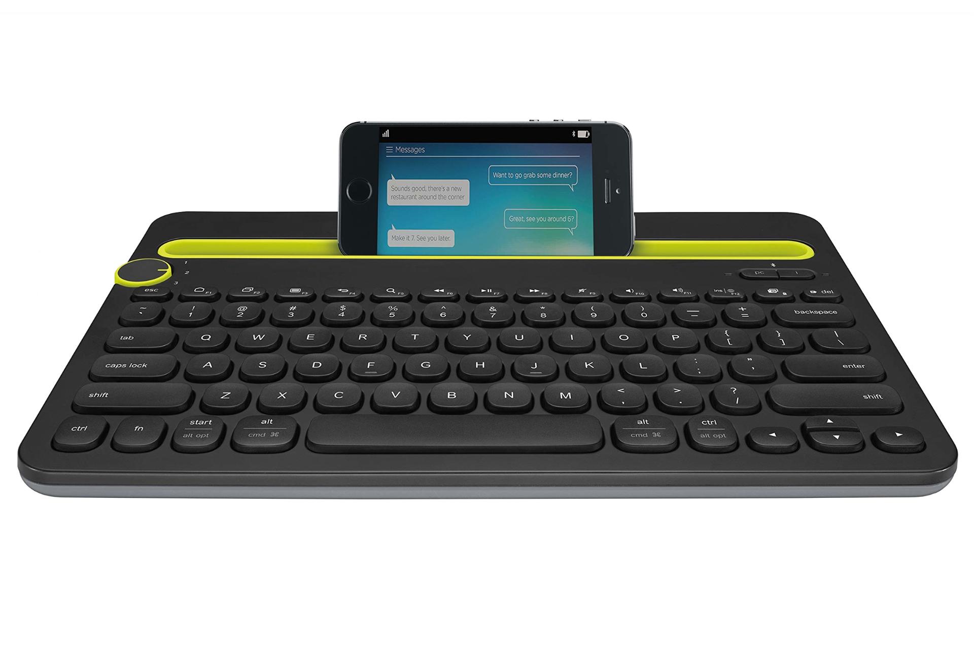 کیبورد لاجیتک Logitech K480 مشکی