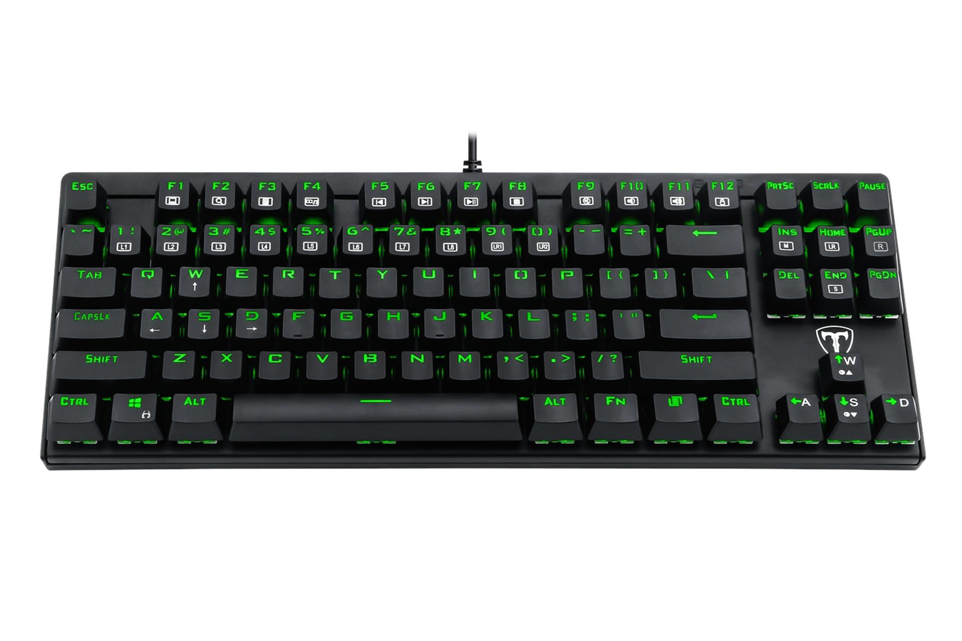 کیبورد گیمینگ تی دگر T-Dagger Corvette T-TGK302