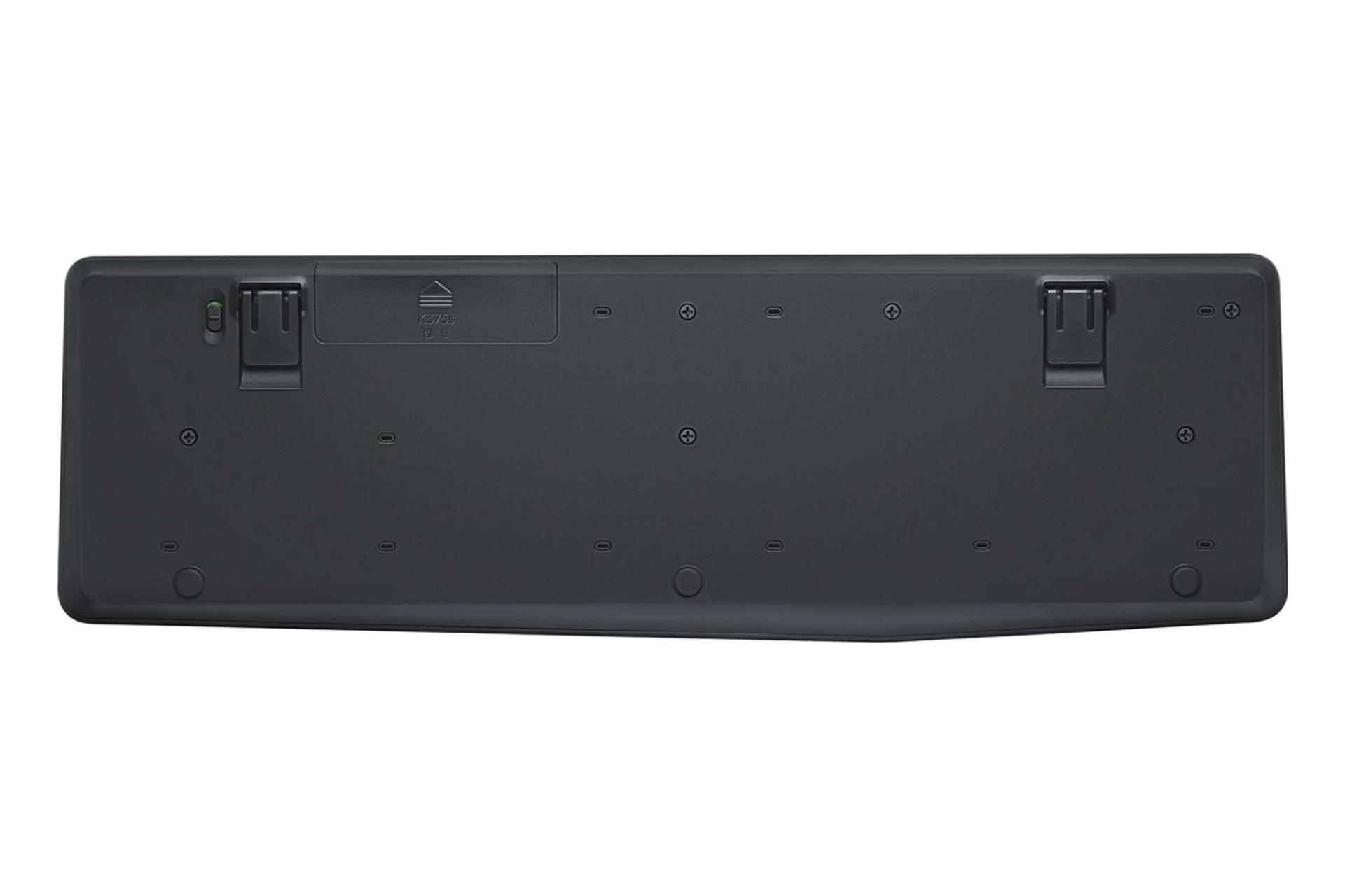 نمای پشت کیبورد Logitech K375s