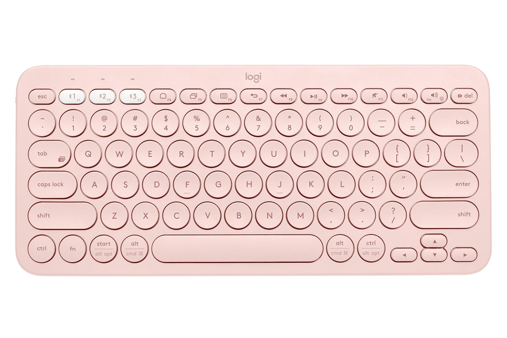 کیبورد لاجیتک Logitech K380 صورتی