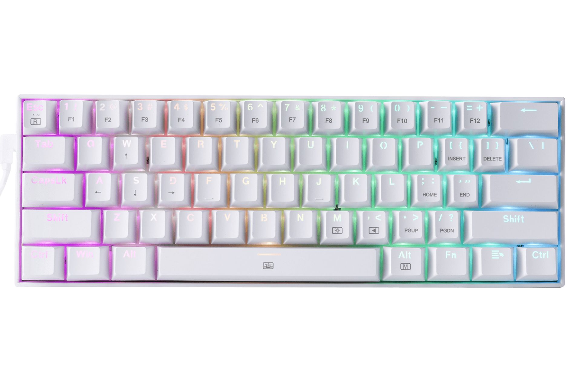 نمای روبرو کیبورد ردراگون K630 Dragonborn