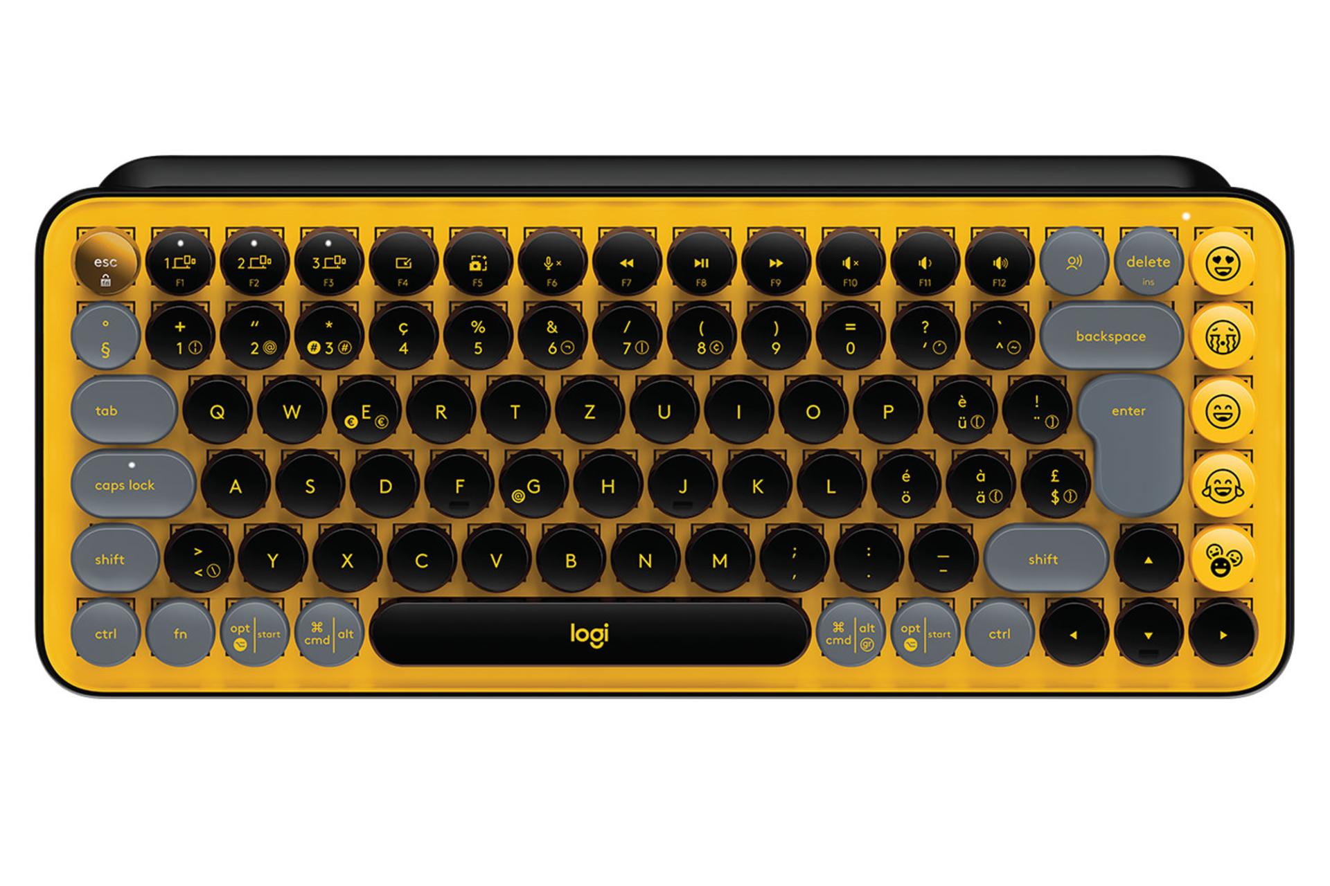 مرجع متخصصين ايران كيبورد لاجيتك Pop Keys نارنجي