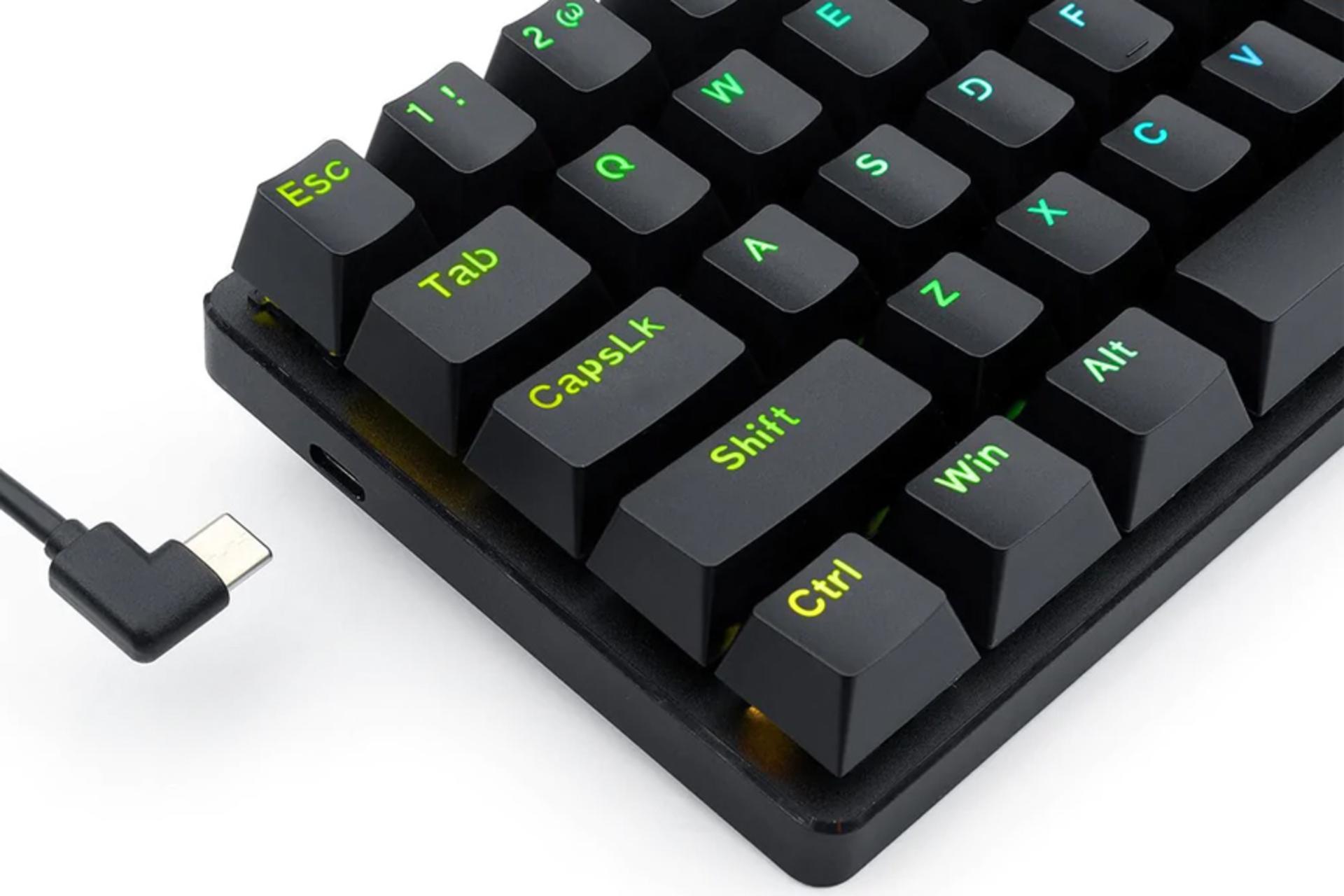 اتصال باسیم کیبورد ردراگون K613P Jax Pro