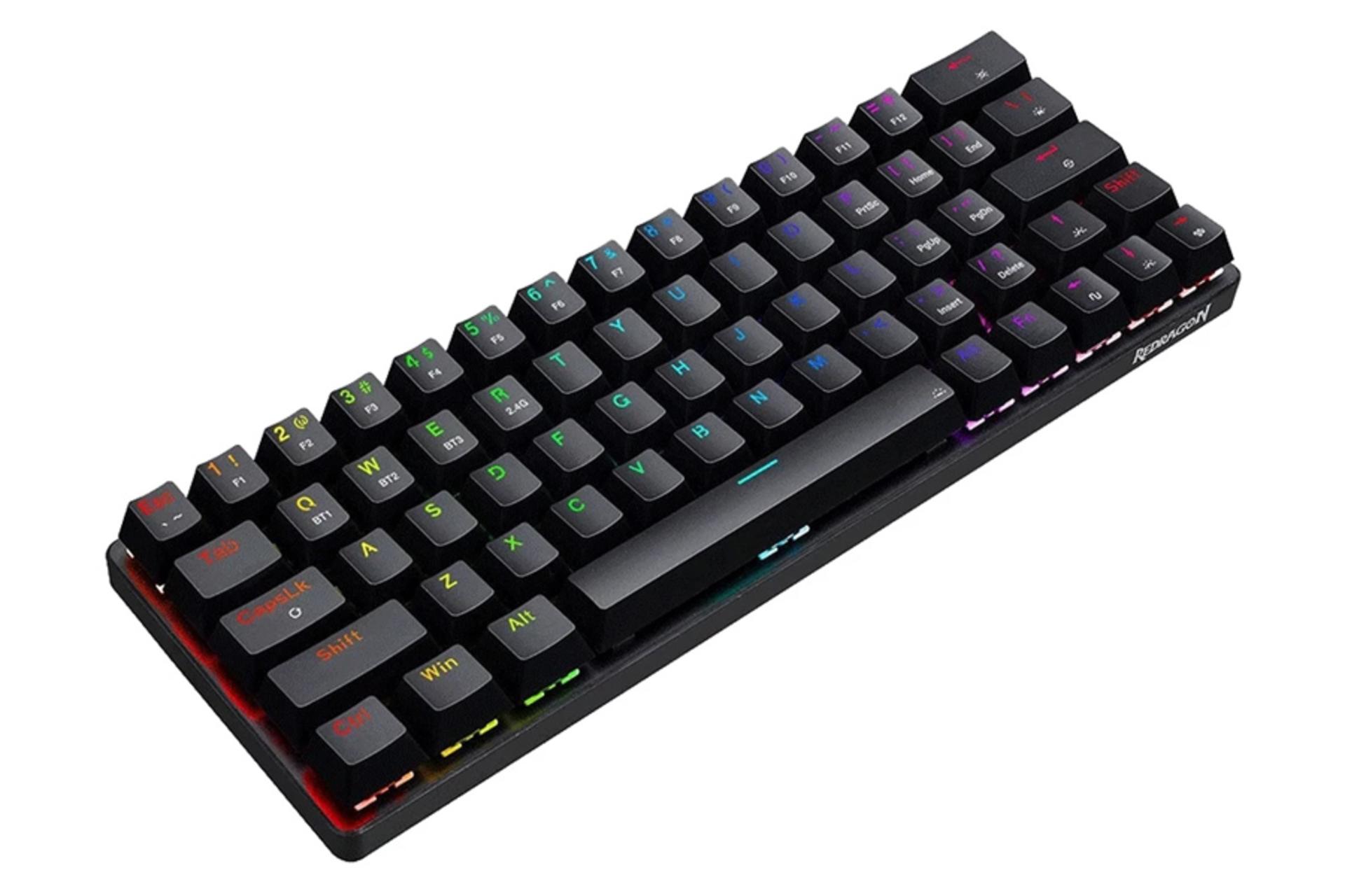 نمای بالای کیبورد ردراگون K613P Jax Pro