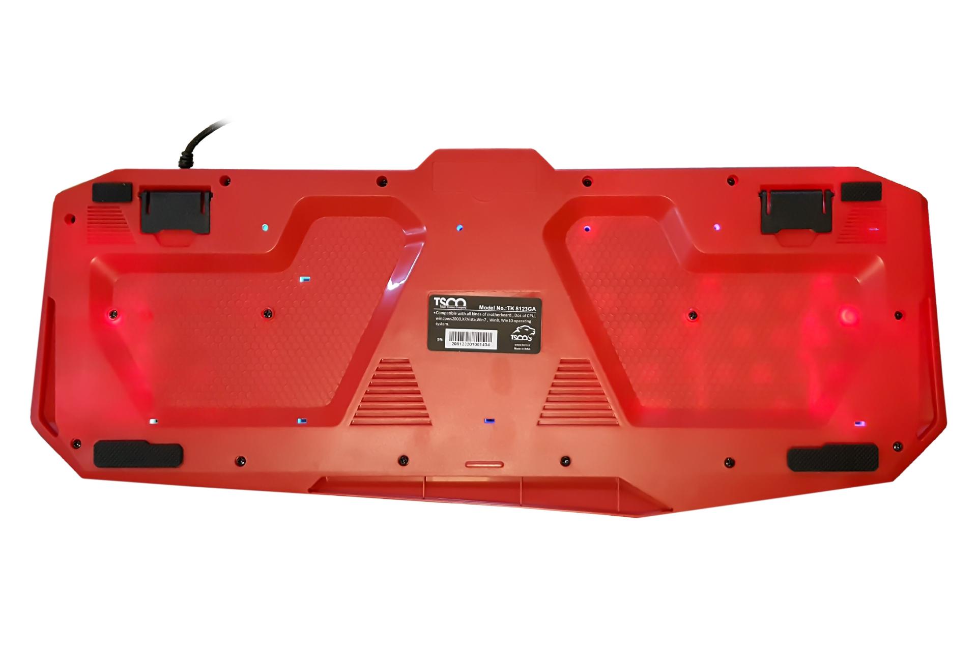 پشت کیبورد تسکو TSCO TK 8123GA