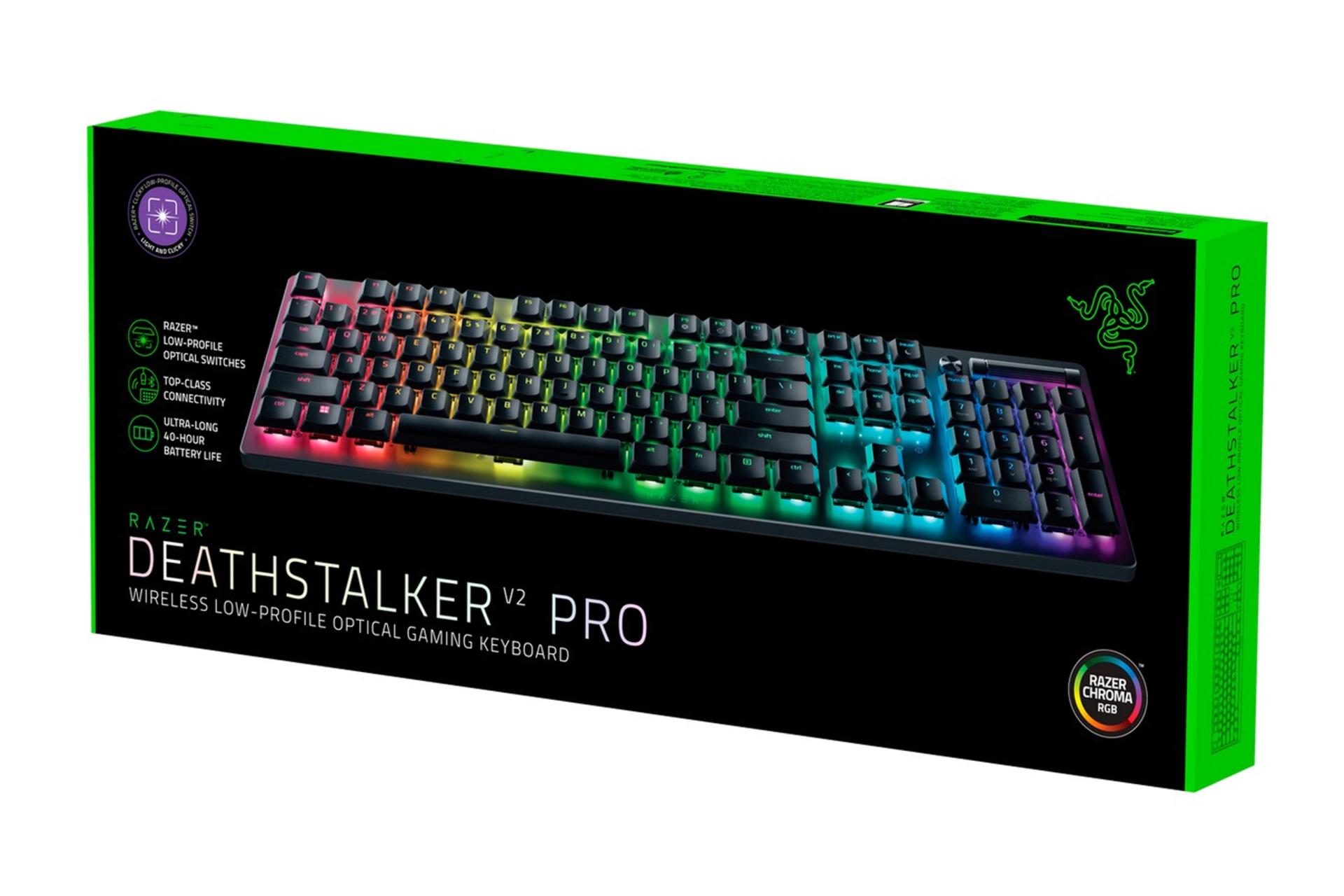 قیمت کیبورد ریزر Razer DeathStalker V2 Pro قیمت کیبورد ریزر Razer DeathStalker V2 Pro