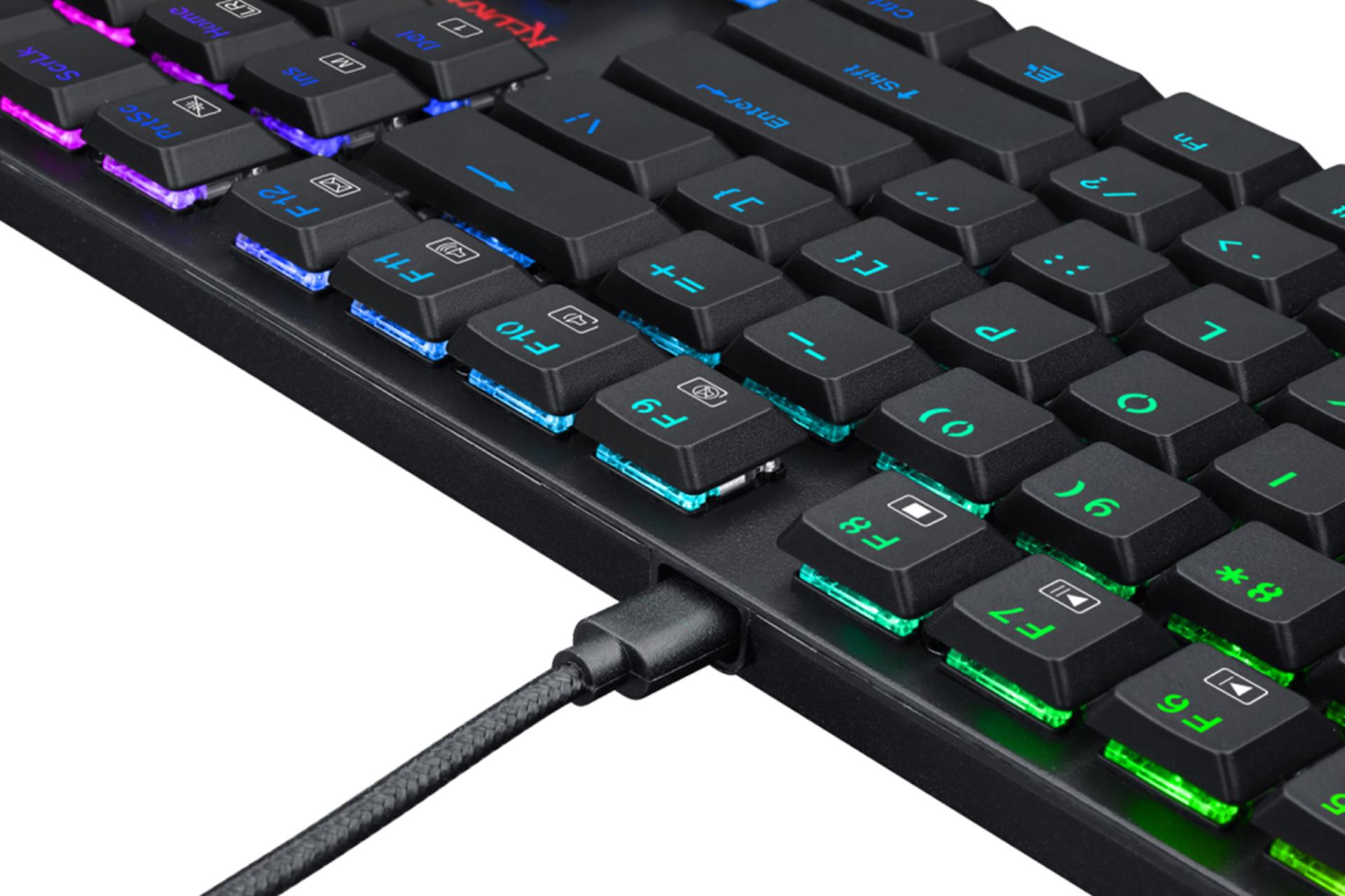 اتصال باسیم کیبورد ردراگون Static X K535P