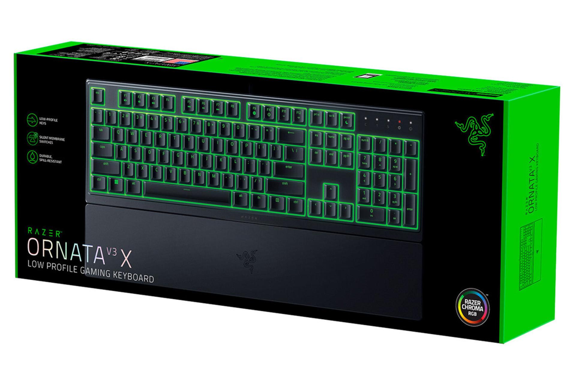جعبه کیبورد ریزر ORNATA V3 X
