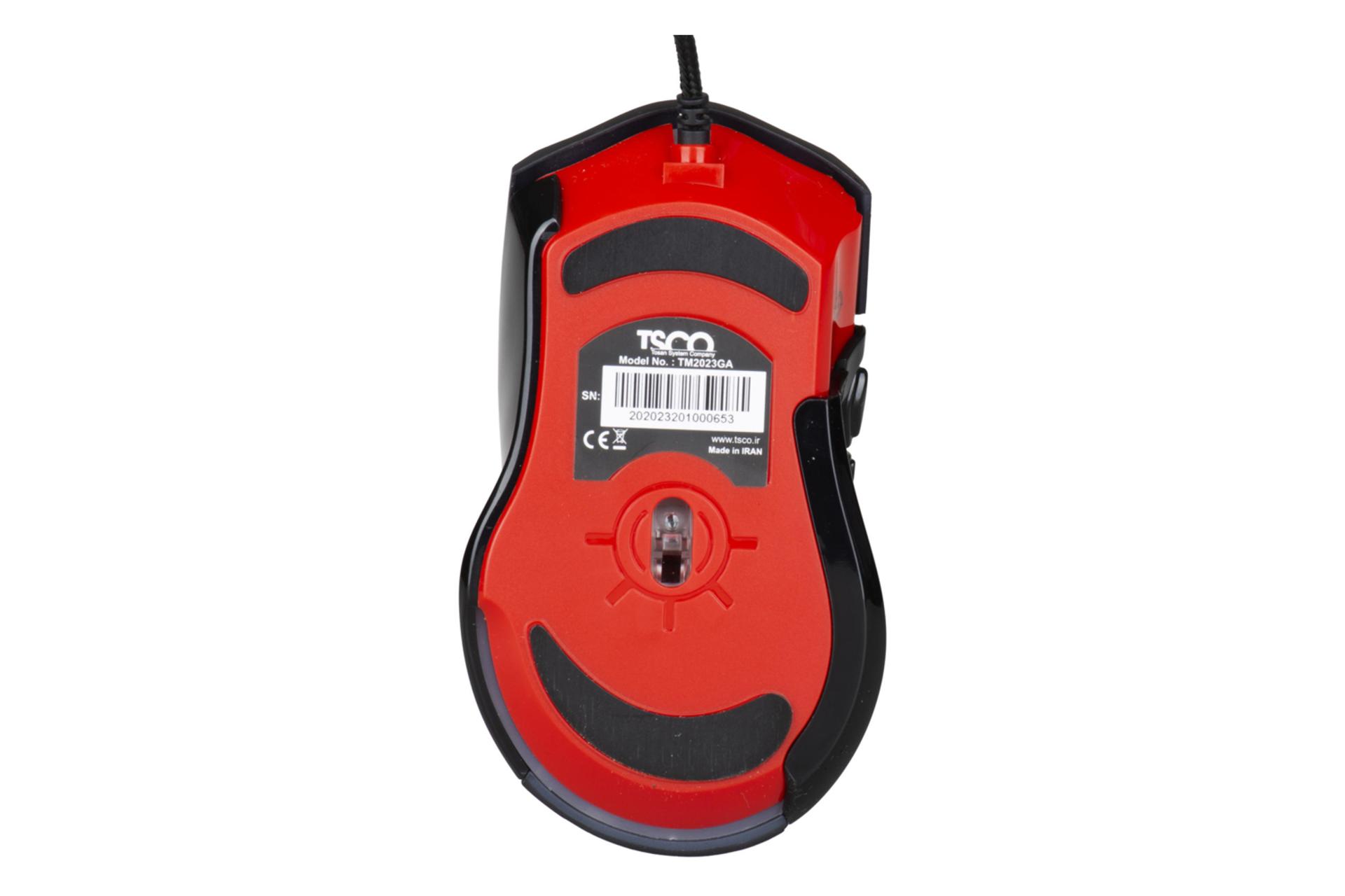 نمای پشت ماوس تسکوgm2023