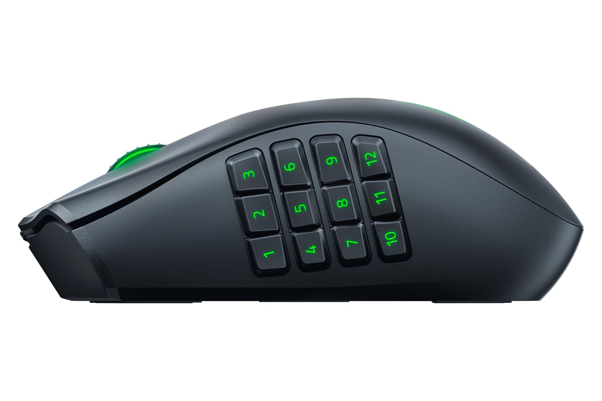 ساید پلیت 12 دکمه ماوس گیمینگ ریزر Razer Naga Pro