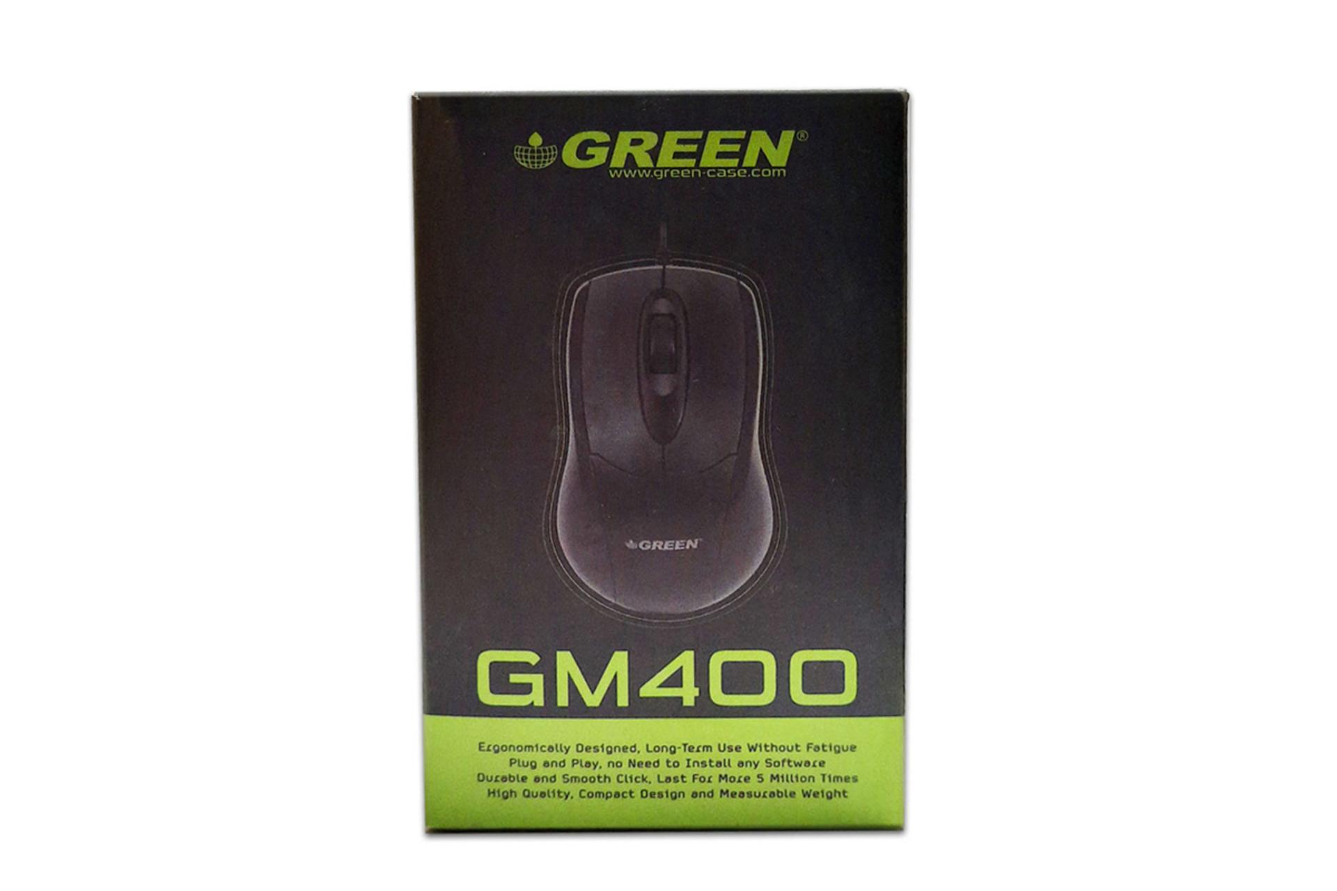 نمای جعبه ماوس گرین مدل GM400 