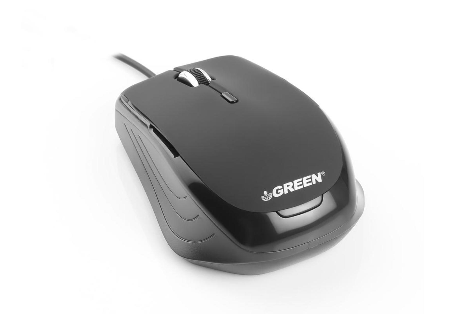 نمای پشت ماوس گرین مدل GM-102 