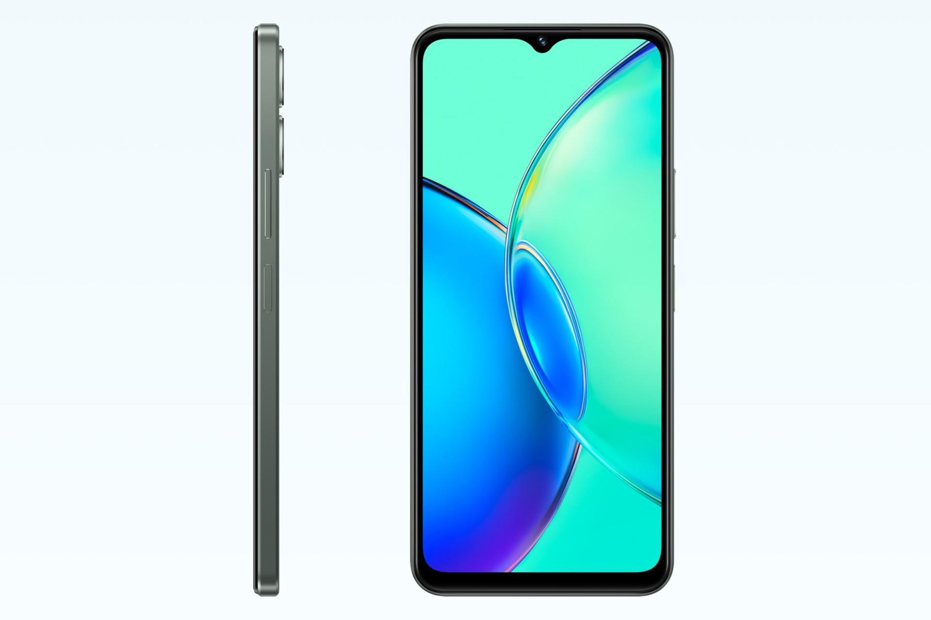 گوشی موبایل ویوو vivo Y17s سبز تیره