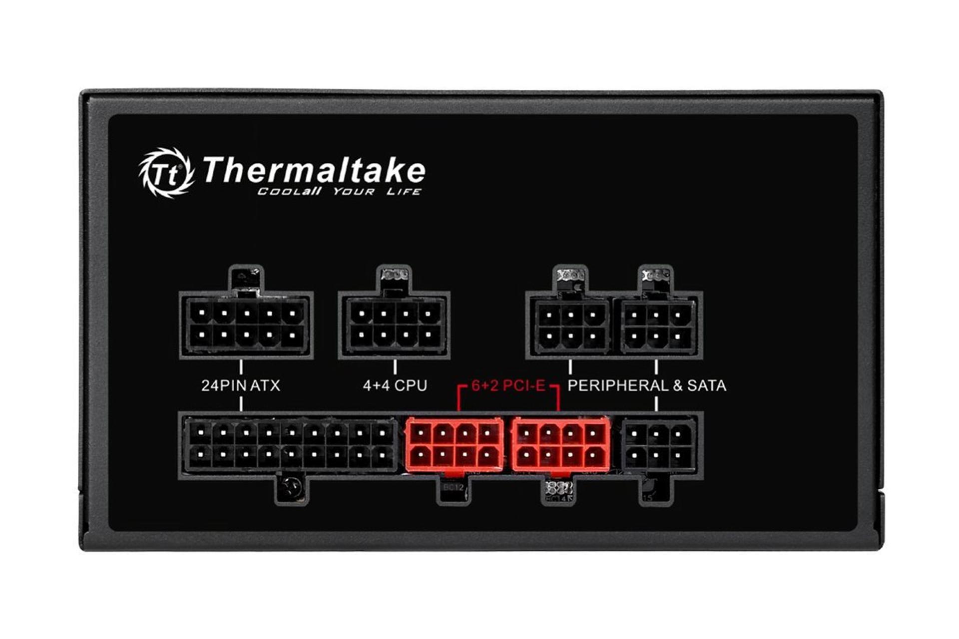 کانکتور پاور کامپیوتر ترمالتیک Smart Pro RGB 650W Bronze با توان 650 وات