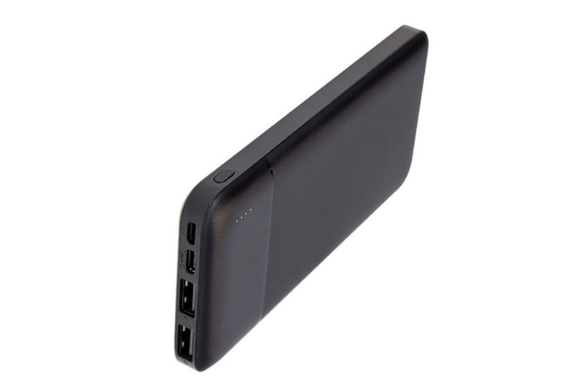 نمای پورت پاوربانک کینگ استار kp10105i با ظرفیت 10600 میلی‌آمپر ساعت