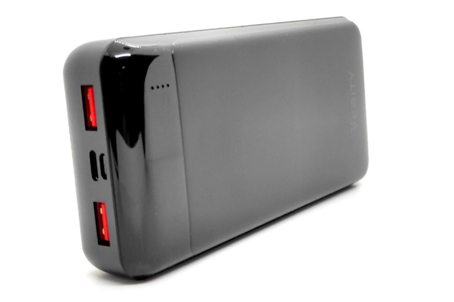 پاوربانک وریتی eg-pp140-22pd با ظرفیت 20000 میلی‌آمپر ساعت