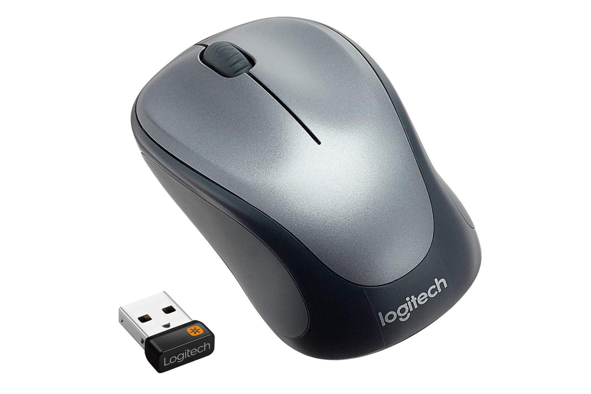 ماوس لاجیتک M235 در کنار دانگل وای فای
