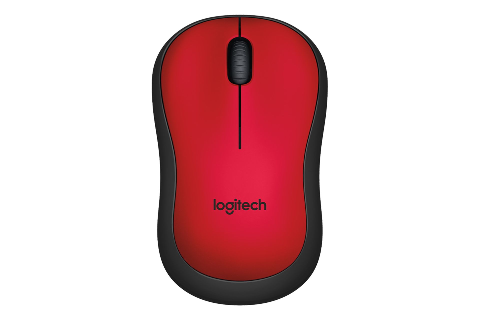 نمای بالا ماوس لاجیتک M220 رنگ قرمز