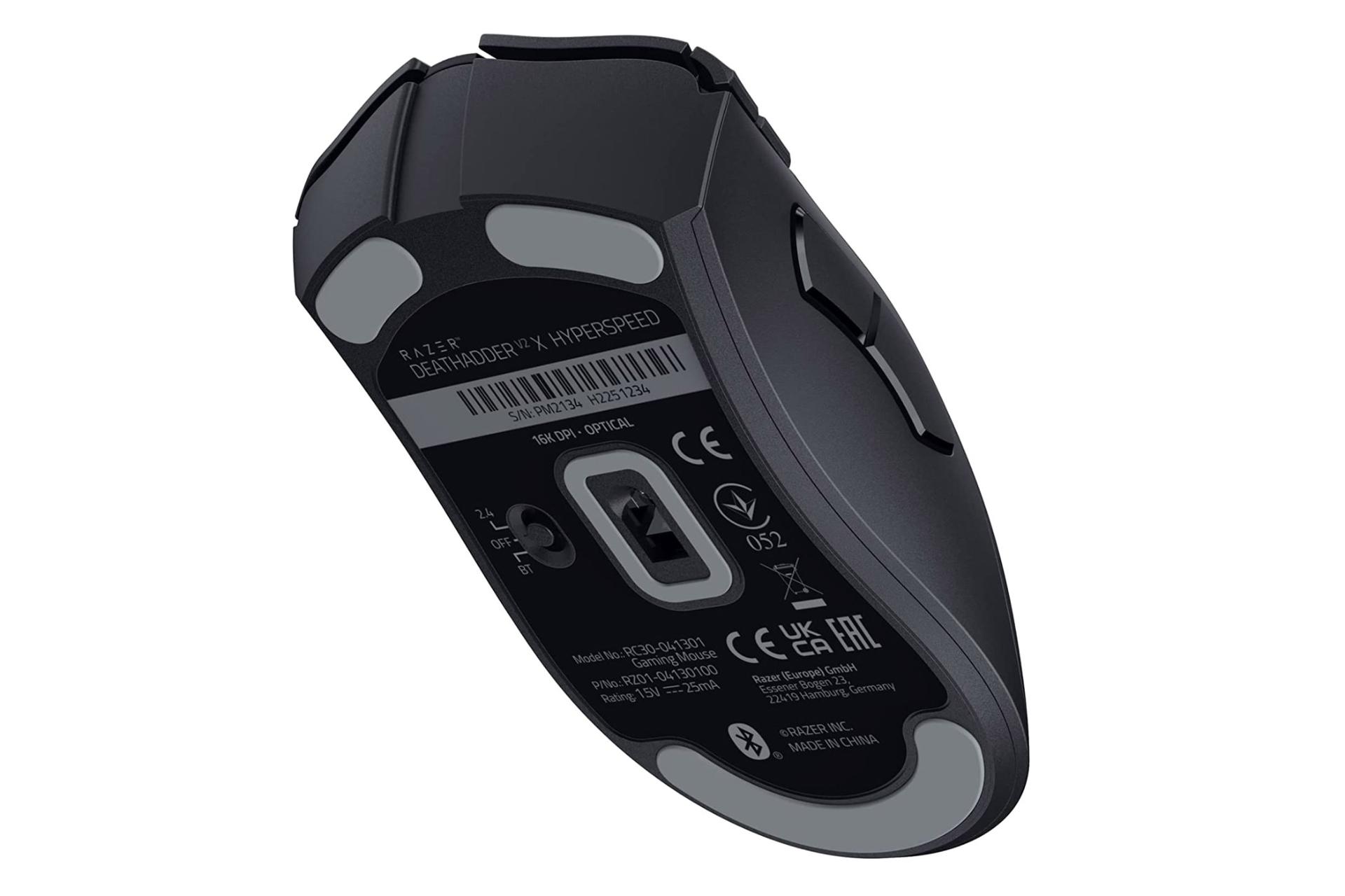 نمای پشت ماوس ریزر DeathAdder V2 X HyperSpeed