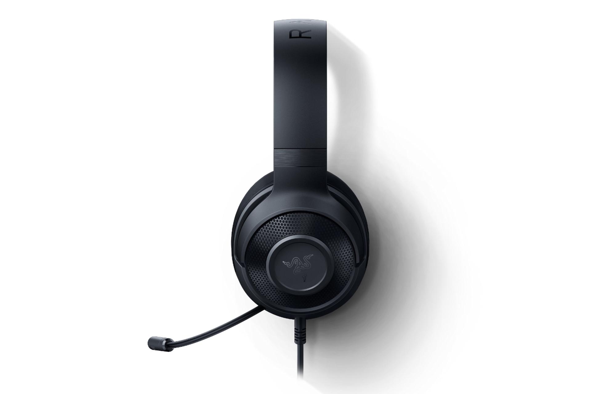 نمای کناری هدفون ریزر Razer Kraken X Lite مشکی