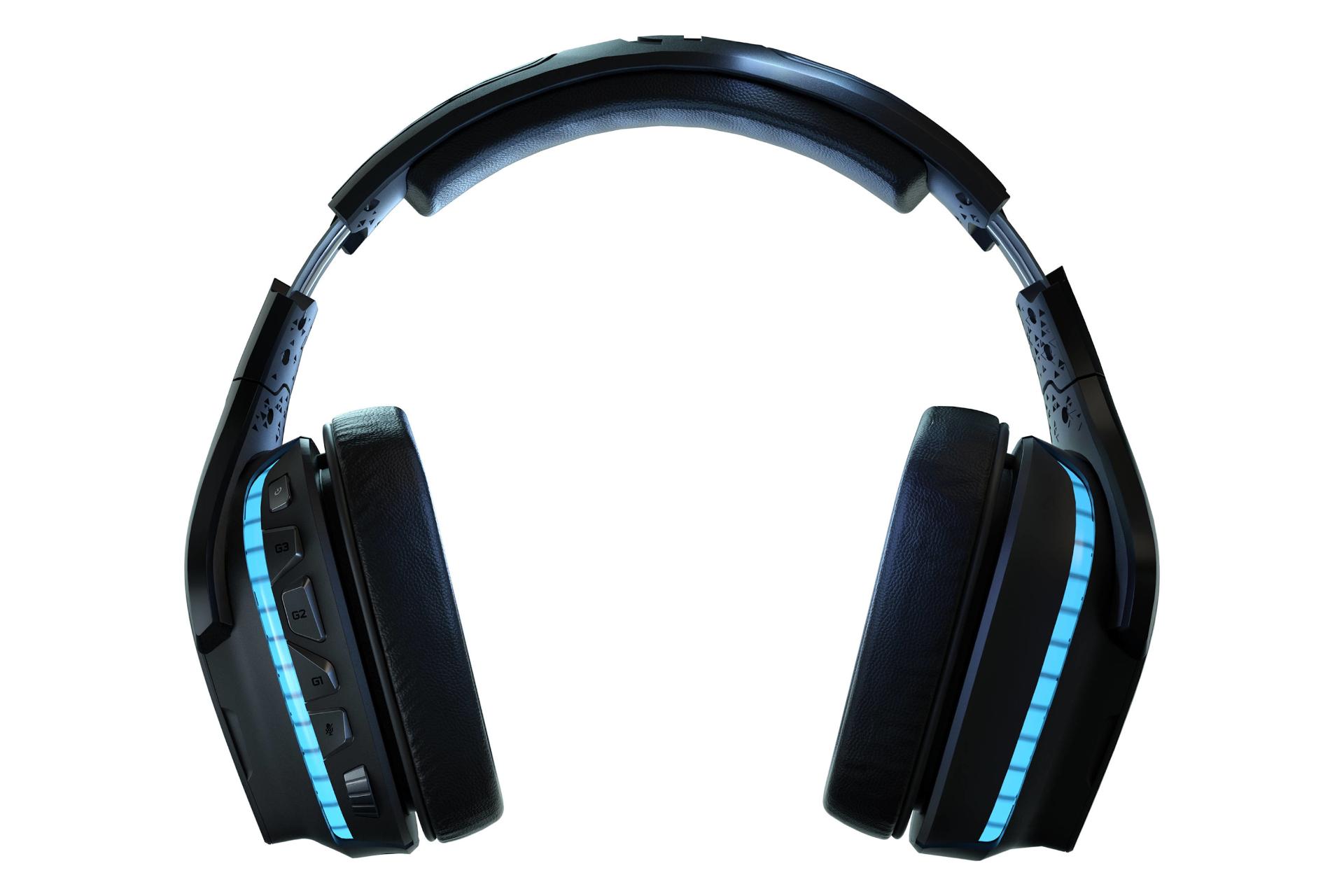 نمای روبرو هدست گیمینگ لاجیتک Logitech G935