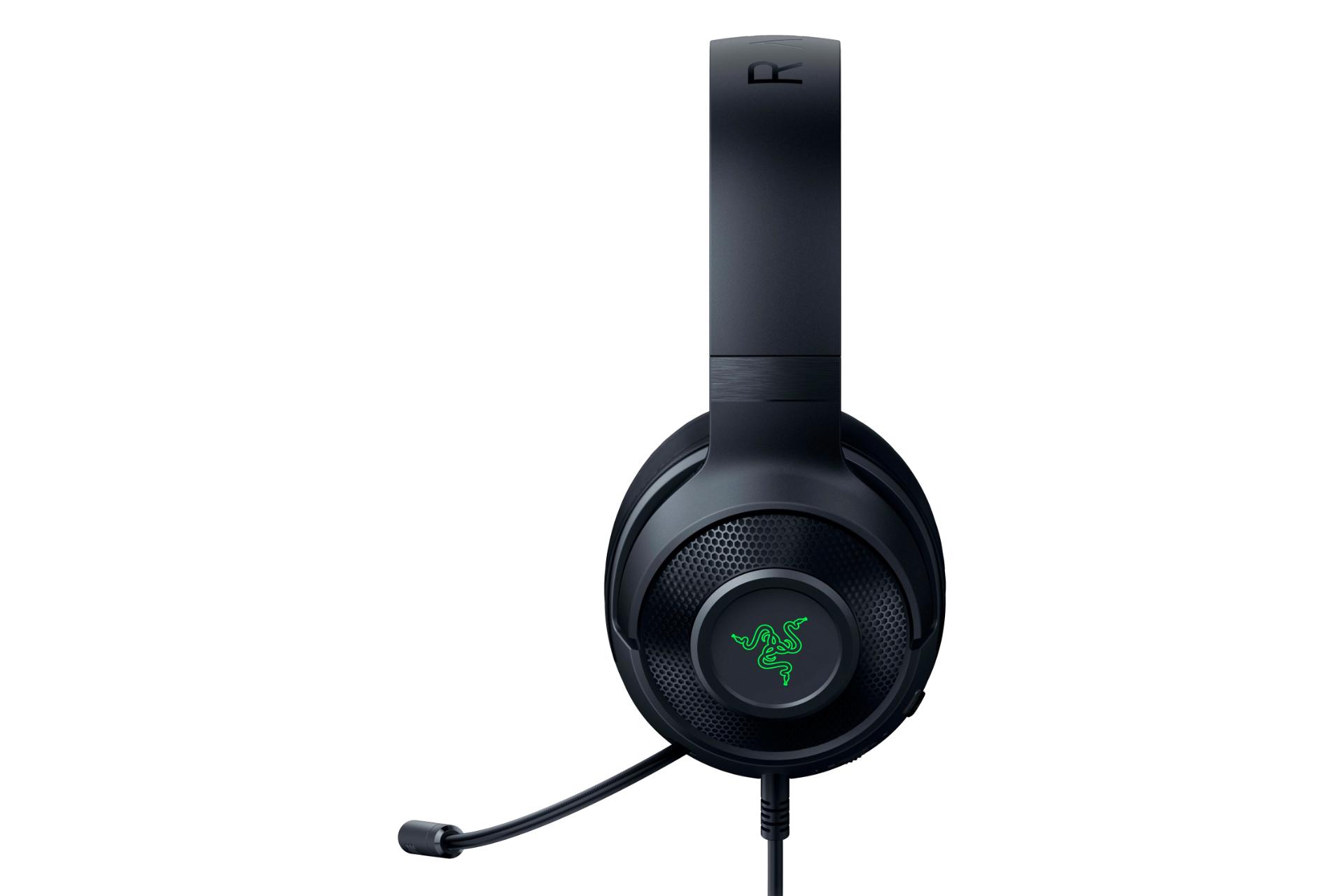 نمای جانبی هدست گیمینگ ریزر کراکن Razer Kraken V3 X