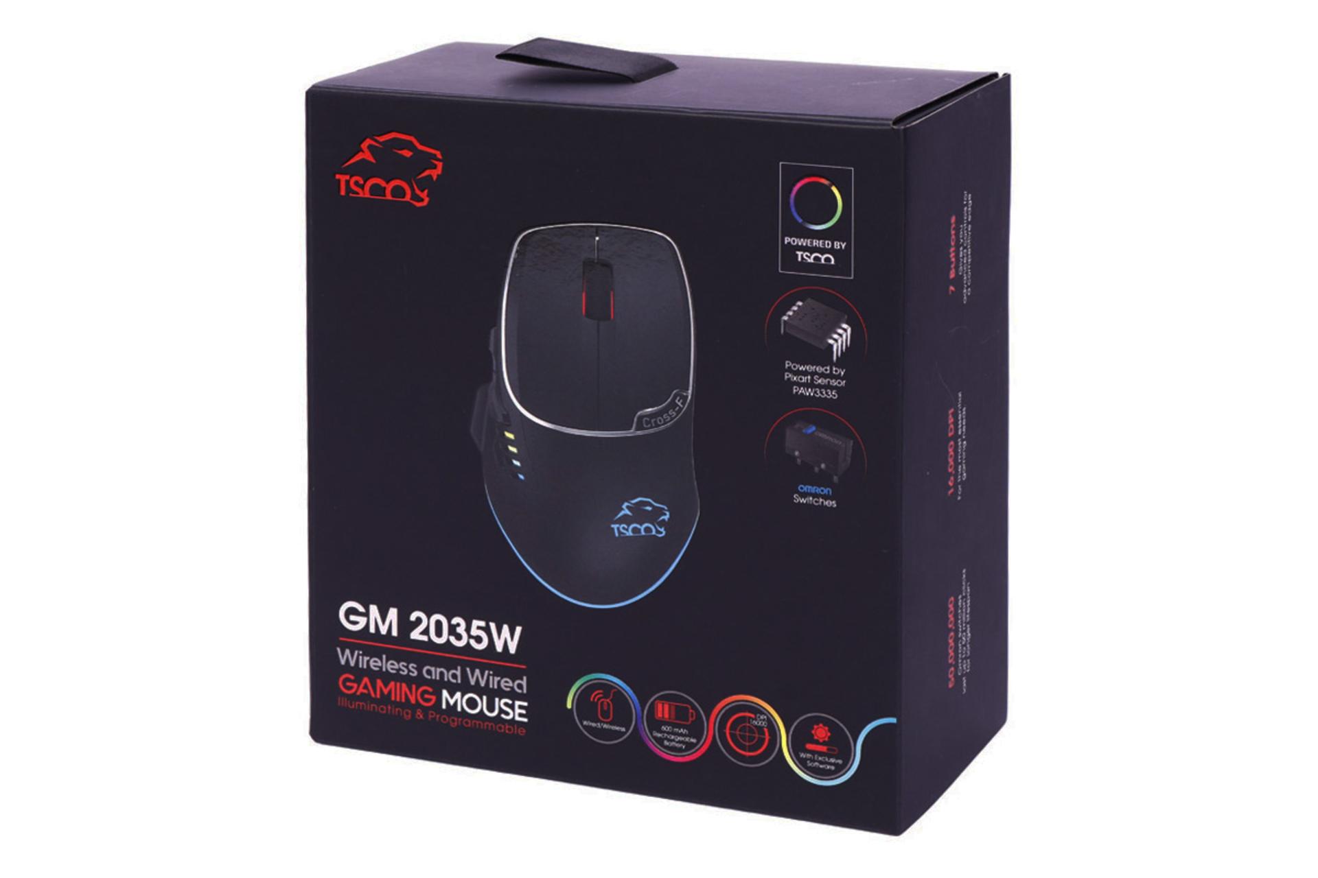 جعبه ماوس تسکو TSCO GM 2035W