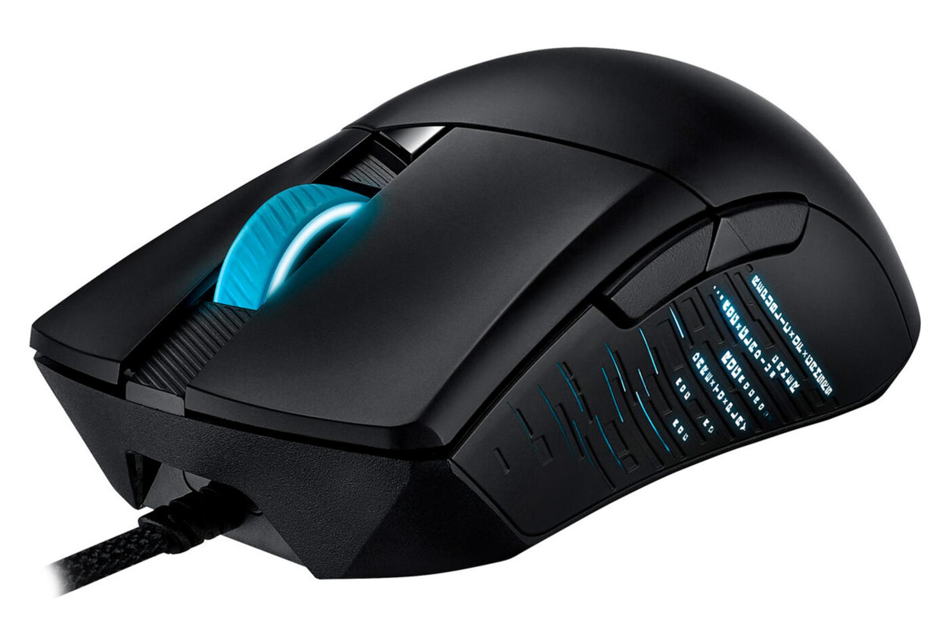 نمای جانبی ماوس ایسوس ROG Gladius III