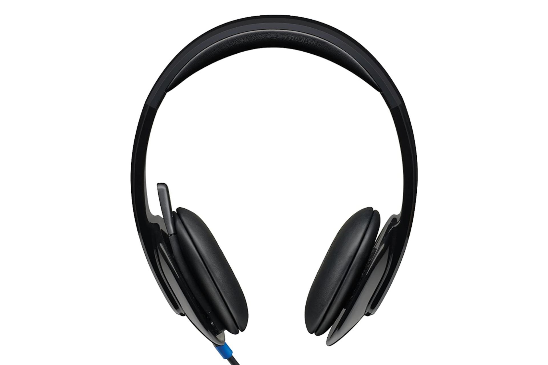 نمای روبرو هدفون لاجیتک Logitech H540