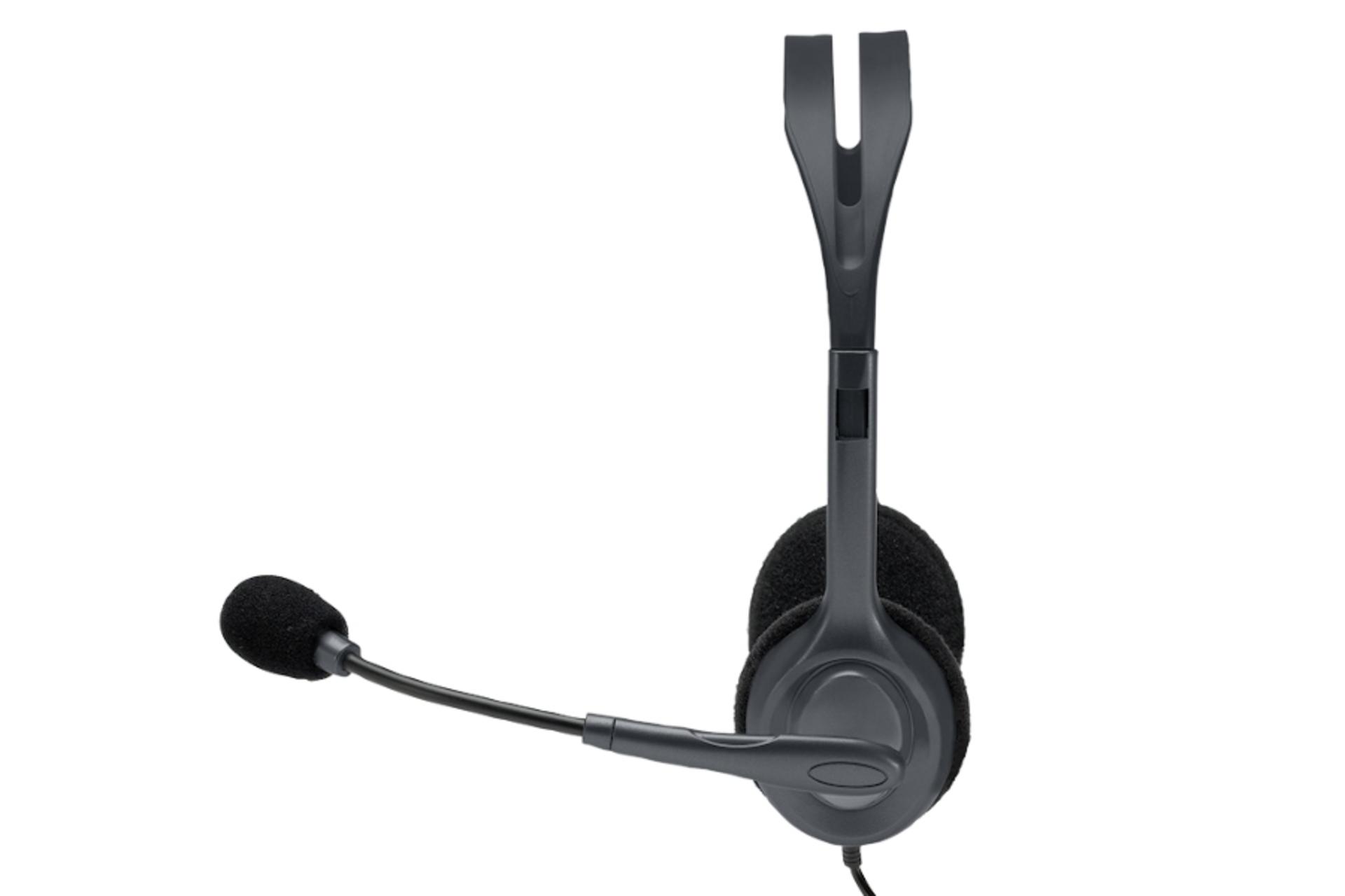 نمای چپ هدفون لاجیتک Logitech H111