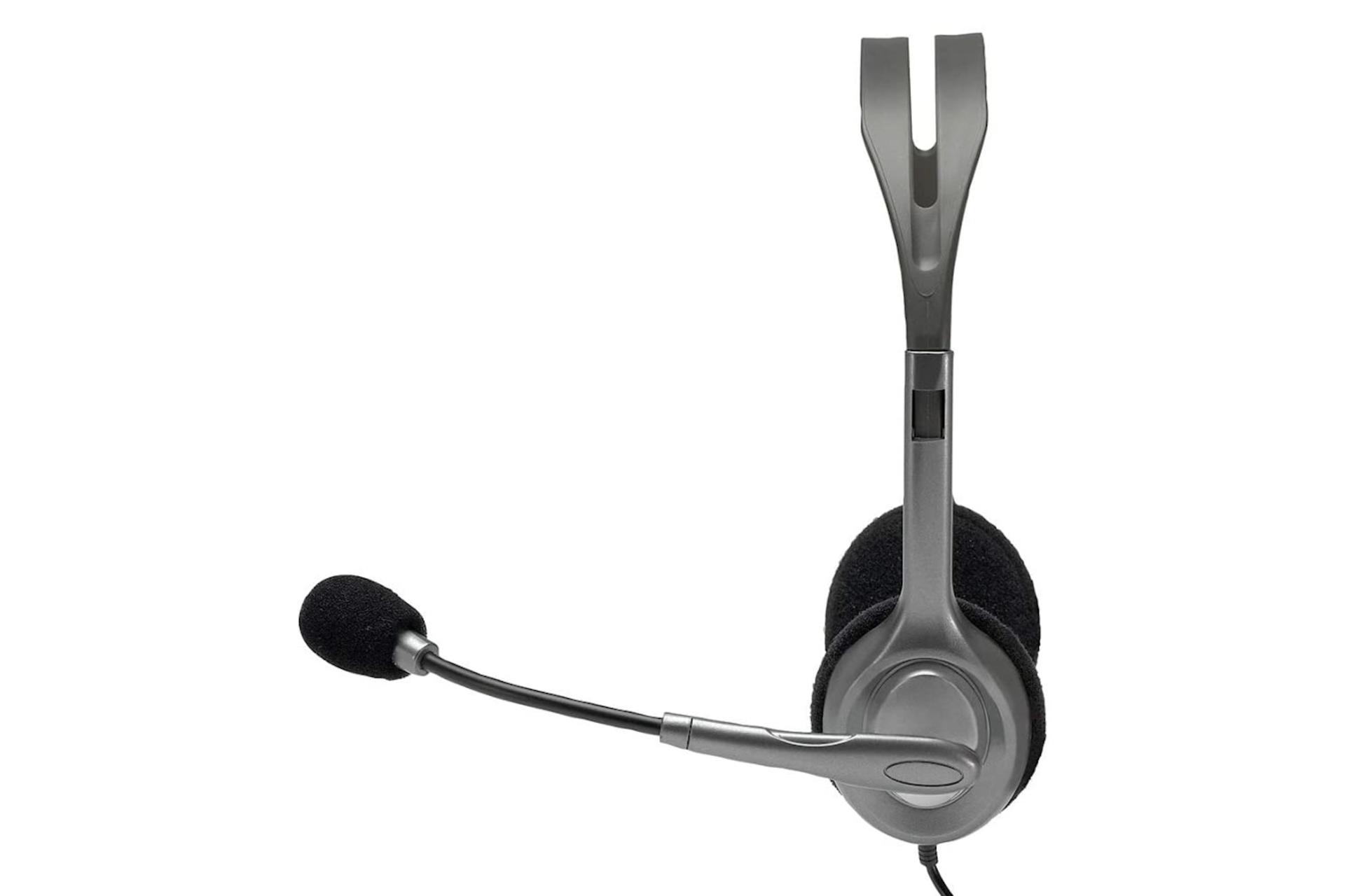 نمای چپ هدفون لاجیتک Logitech H110