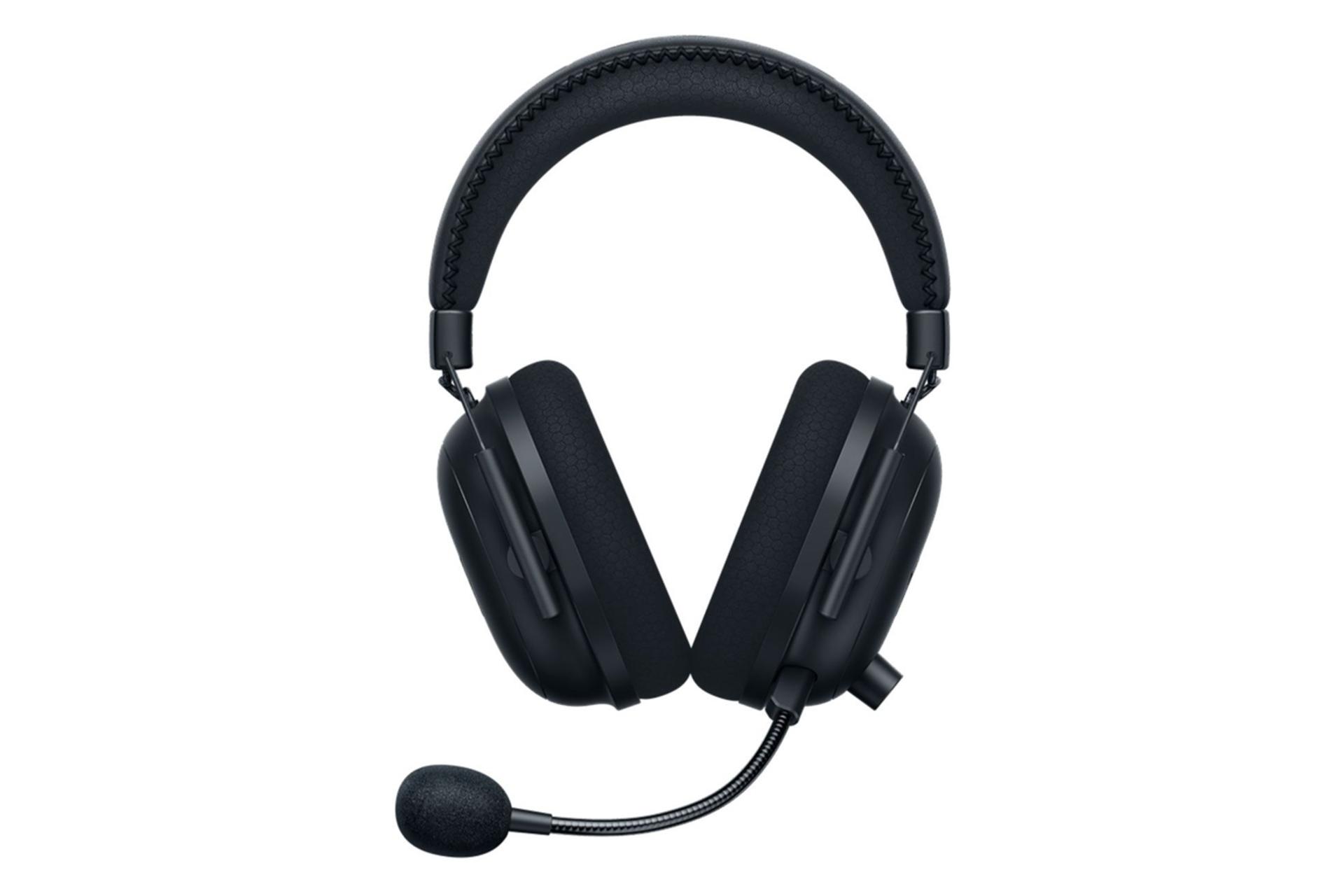 نمای روبرو هدست گیمینگ ریزر Razer BlackShark V2 Pro