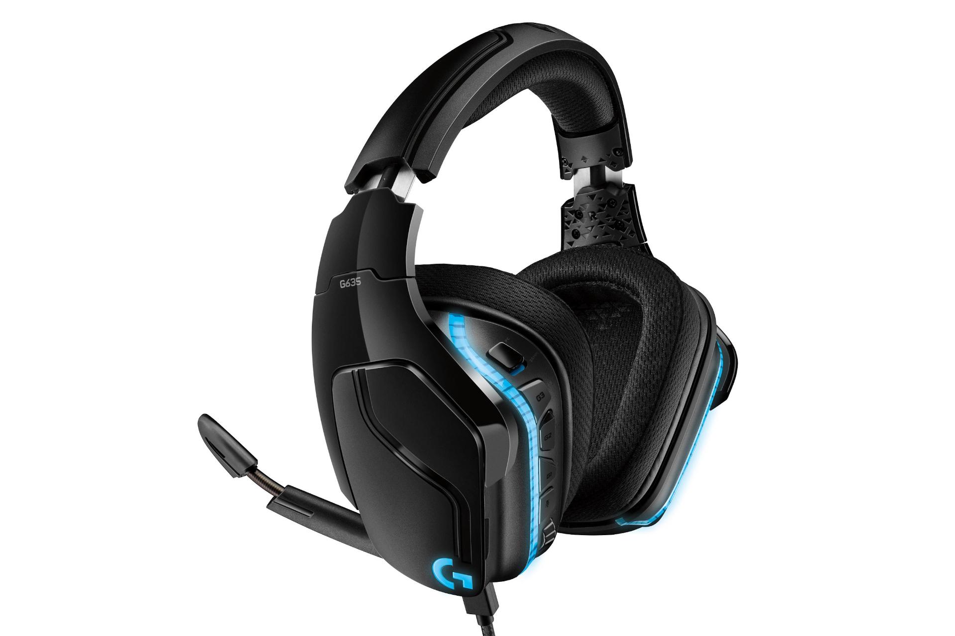 هدست گیمینگ لاجیتک Logitech G635 7.1 LIGHTSYNC