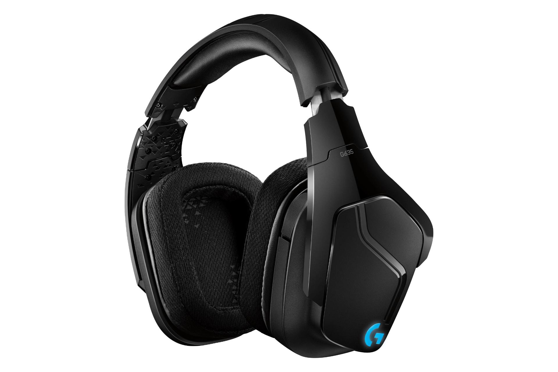 نمای چپ هدست گیمینگ لاجیتک Logitech G635 7.1 LIGHTSYNC