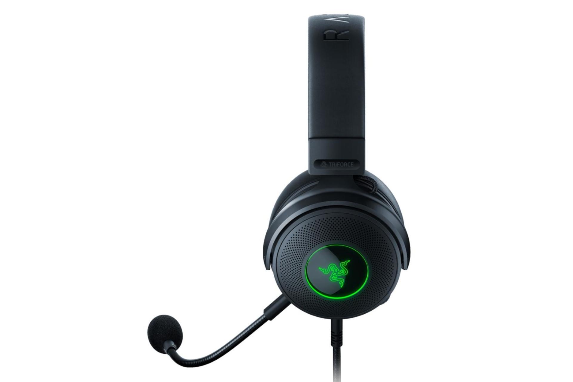 نمای جانبی هدست گیمینگ ریزر کراکن Razer Kraken V3