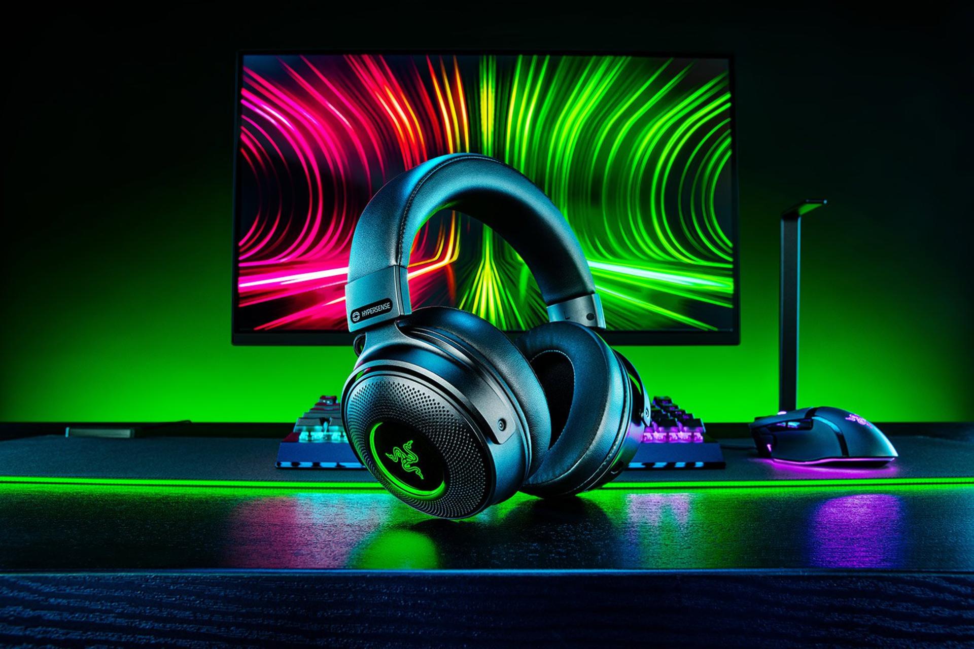 هدست گیمینگ ریزر کراکن Razer Kraken V3 Pro مشکی
