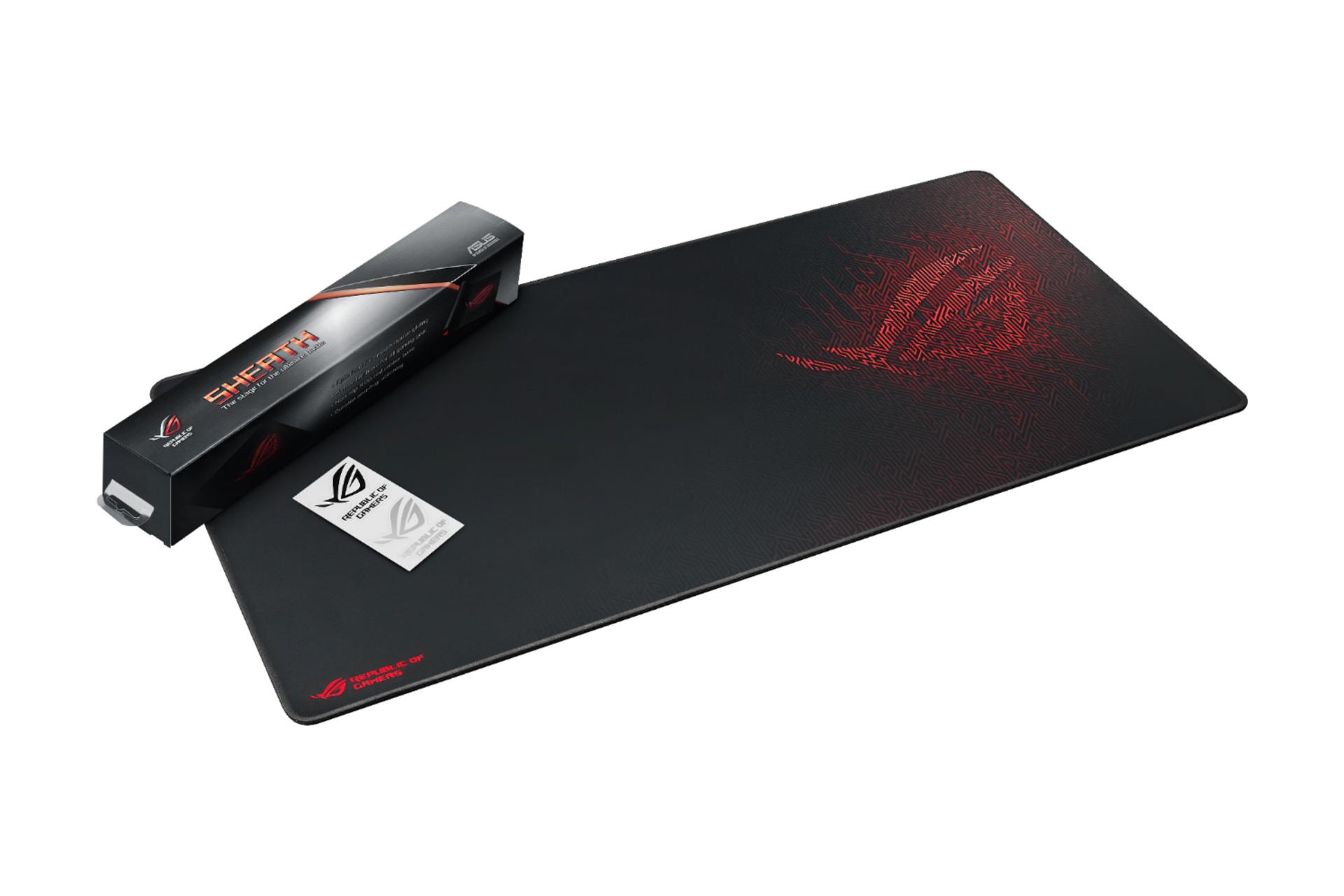 مرجع متخصصين ايران ماوس پد ايسوس ROG Sheath به همراه پك