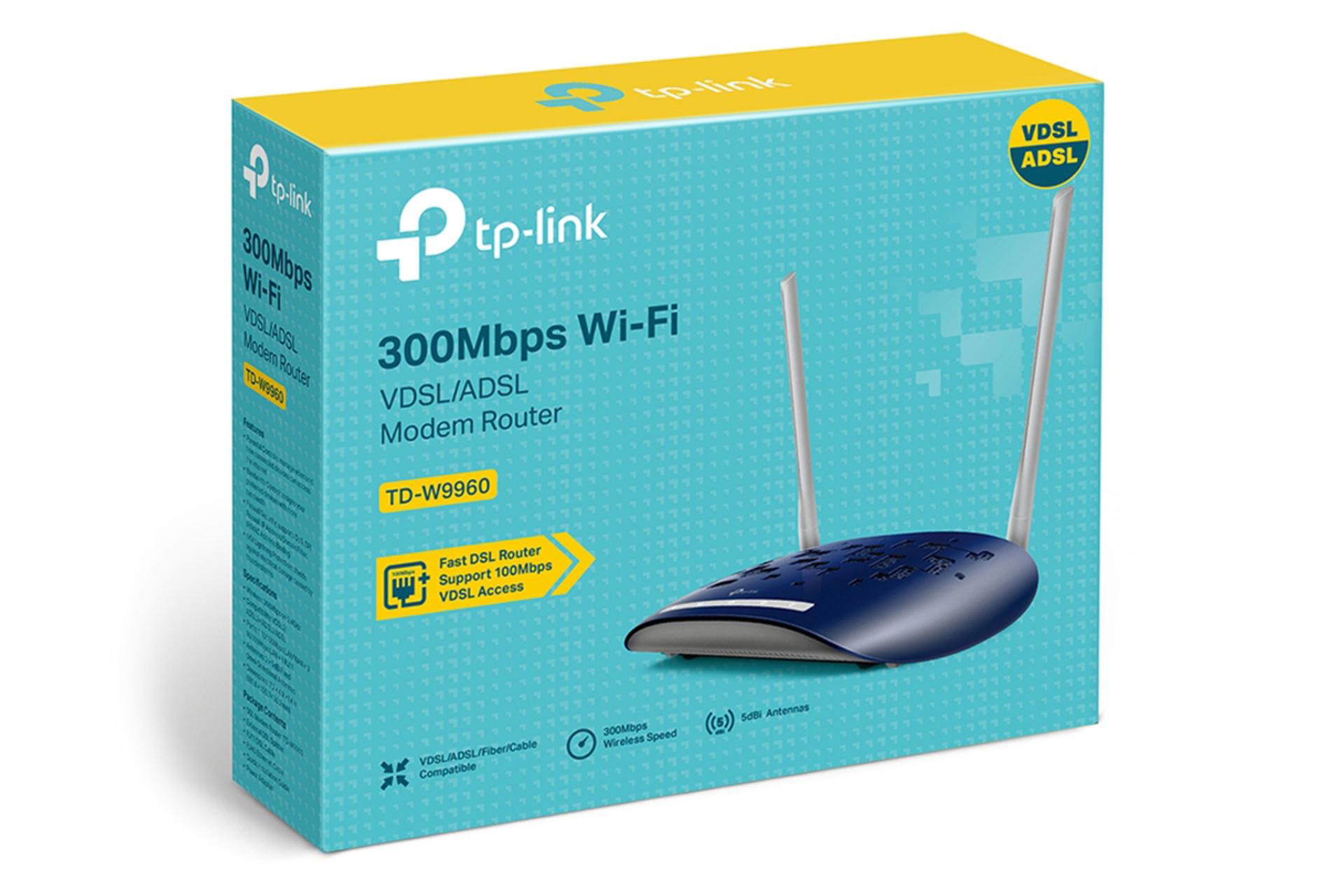 بسته بندی مودم - روتر تی پی لینک tp-link TD-W9960 V1.20