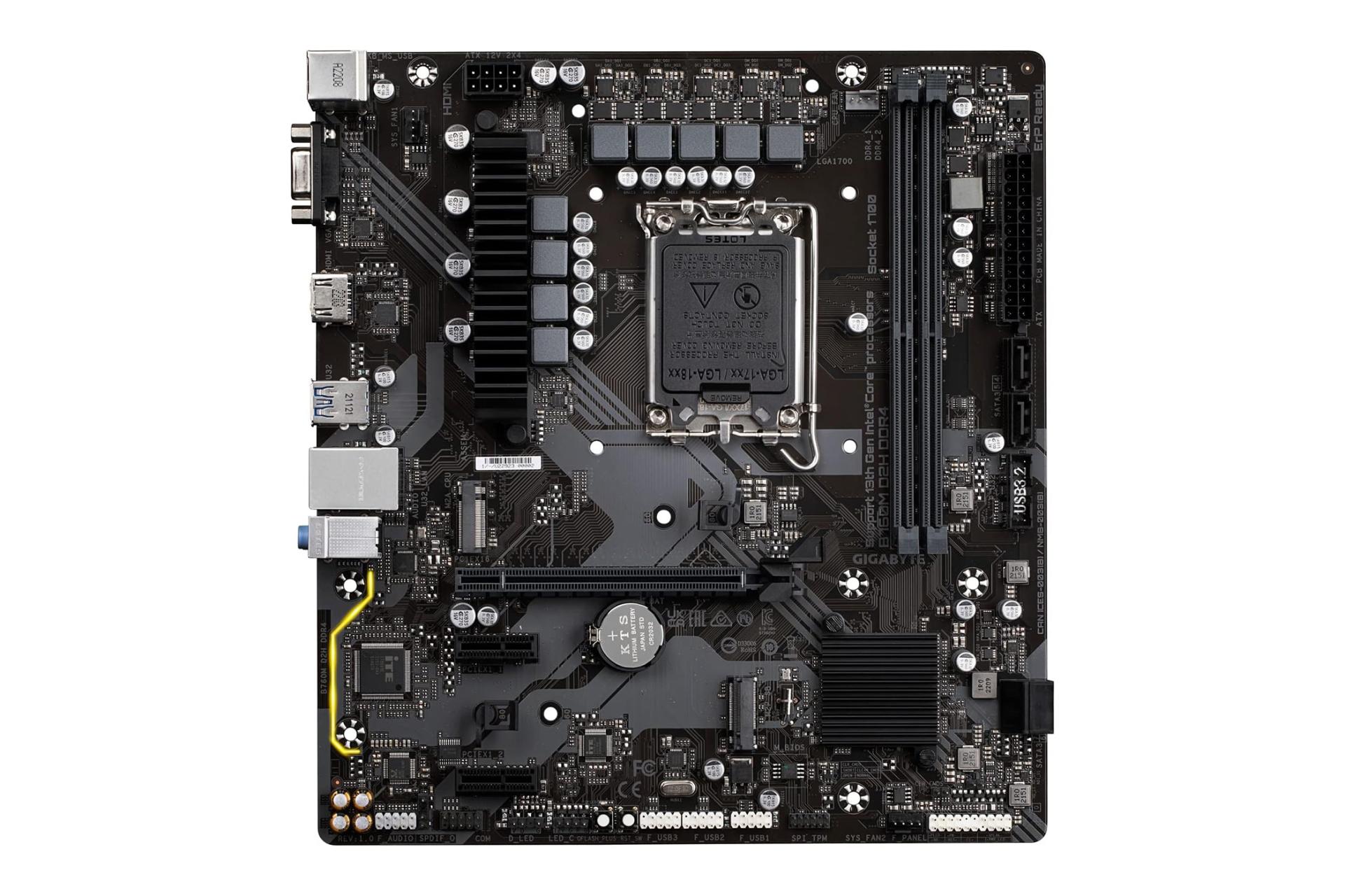 مادربرد گیگابایت GIGABYTE B760M D2H DDR4 (rev. 1.0)